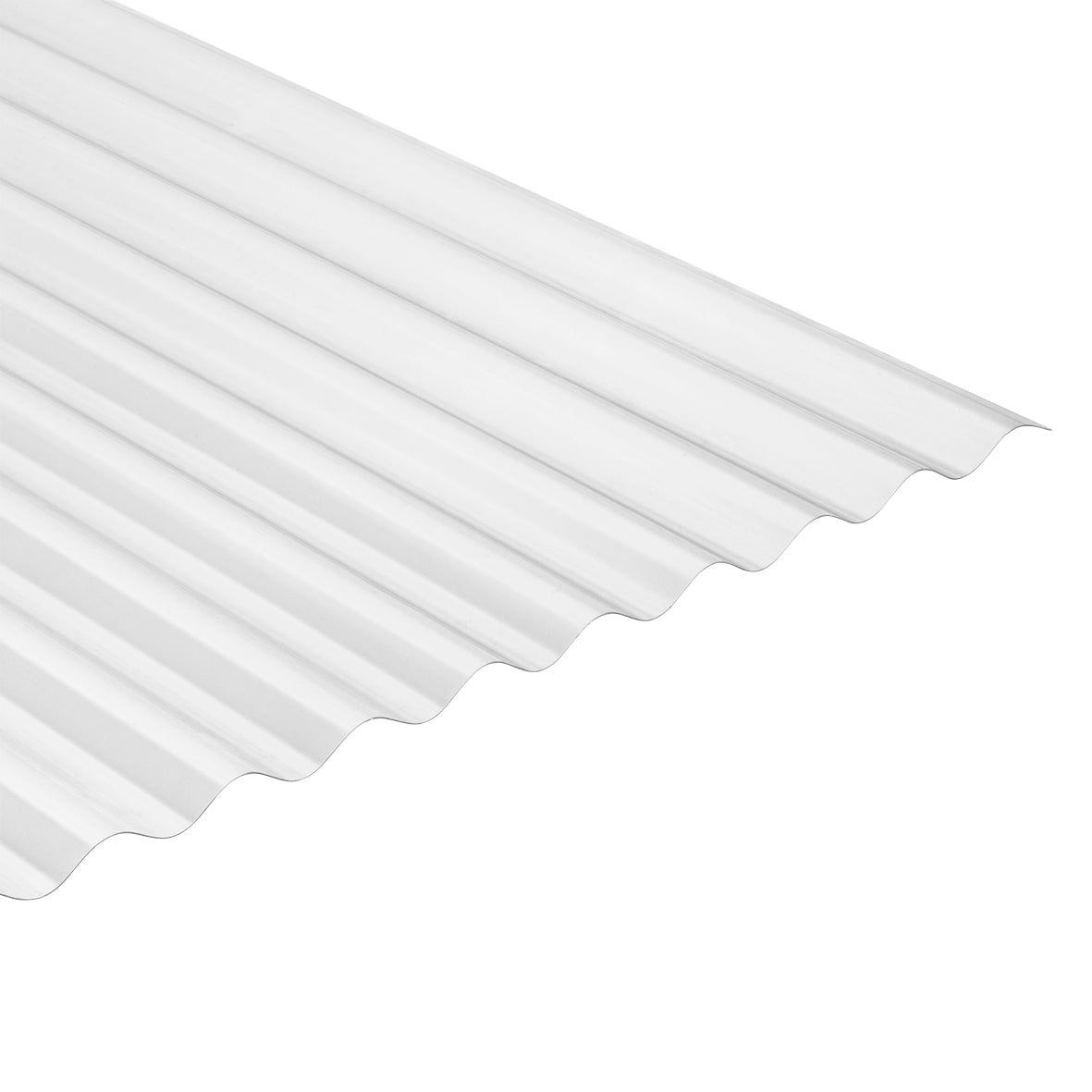 Martens golfplaat 32/09 - PVC - Transparant - 244x66cm