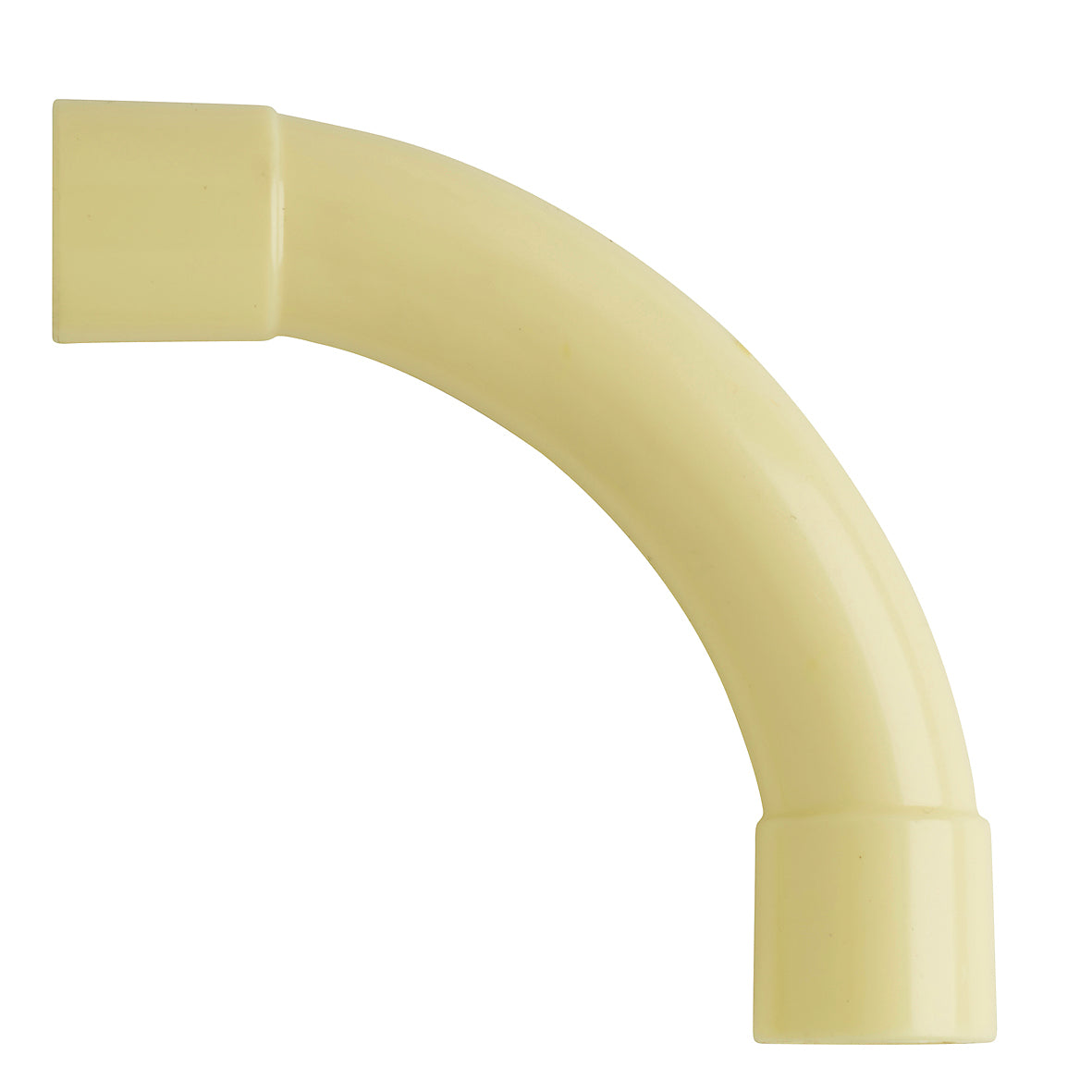 Martens pvc bocht 5/8" crème 10st.