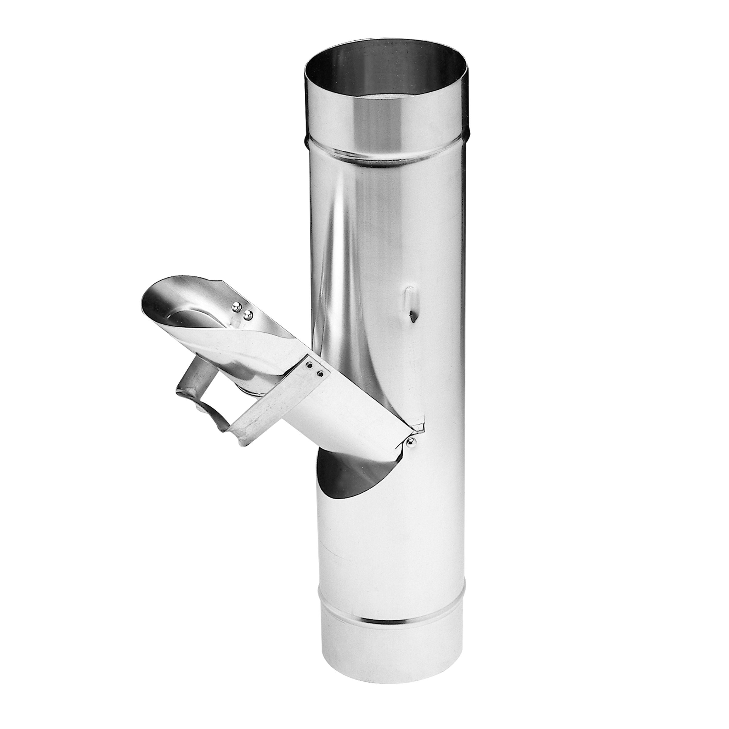 Martens bladscheider met 1x mof 72° - Staal - Verzinkt - 80mm