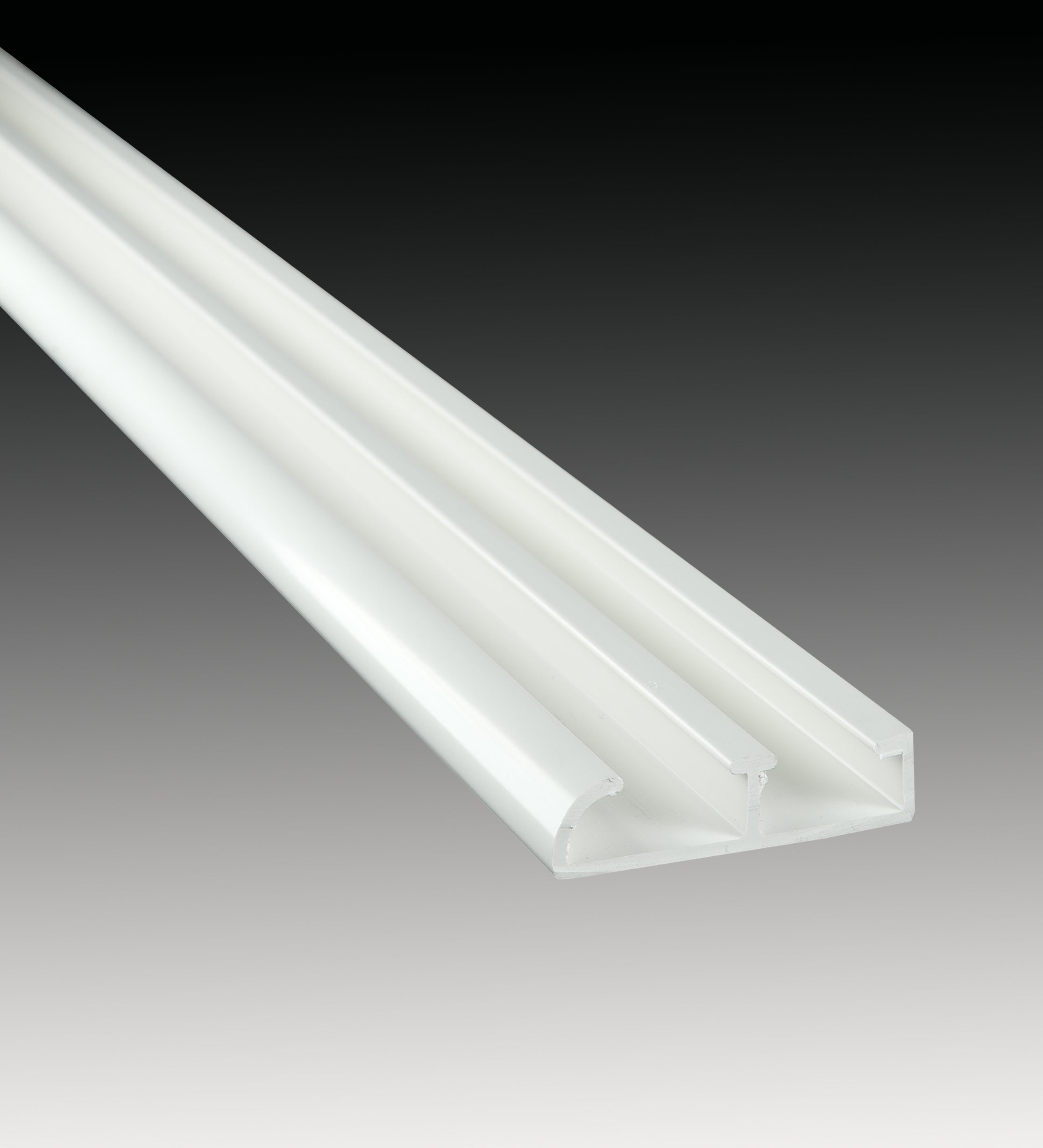 Mac Lean rail & roll geleidingsprofiel wit 250cm