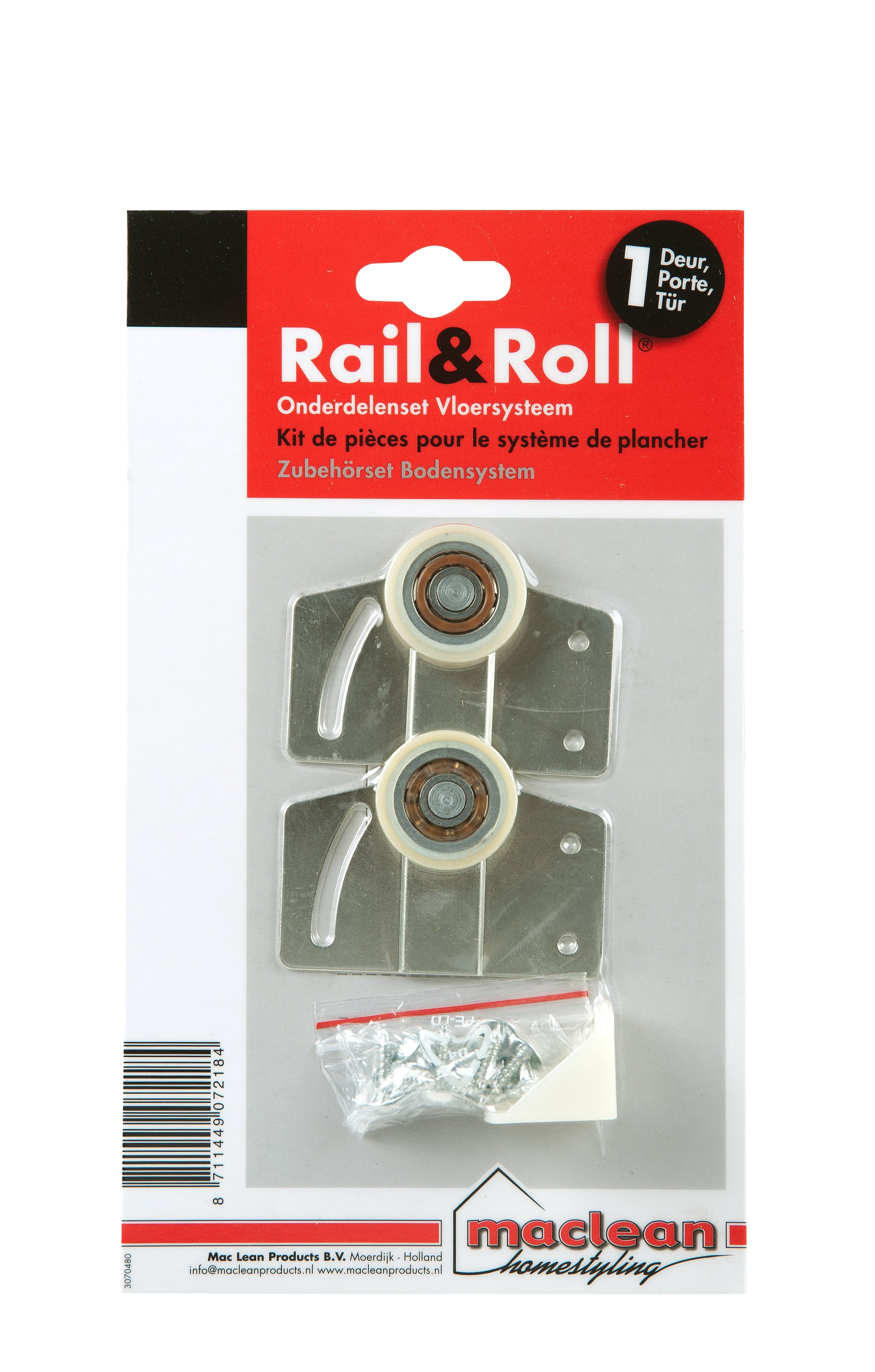 Mac Lean rail & roll vloerlooprol-pakket