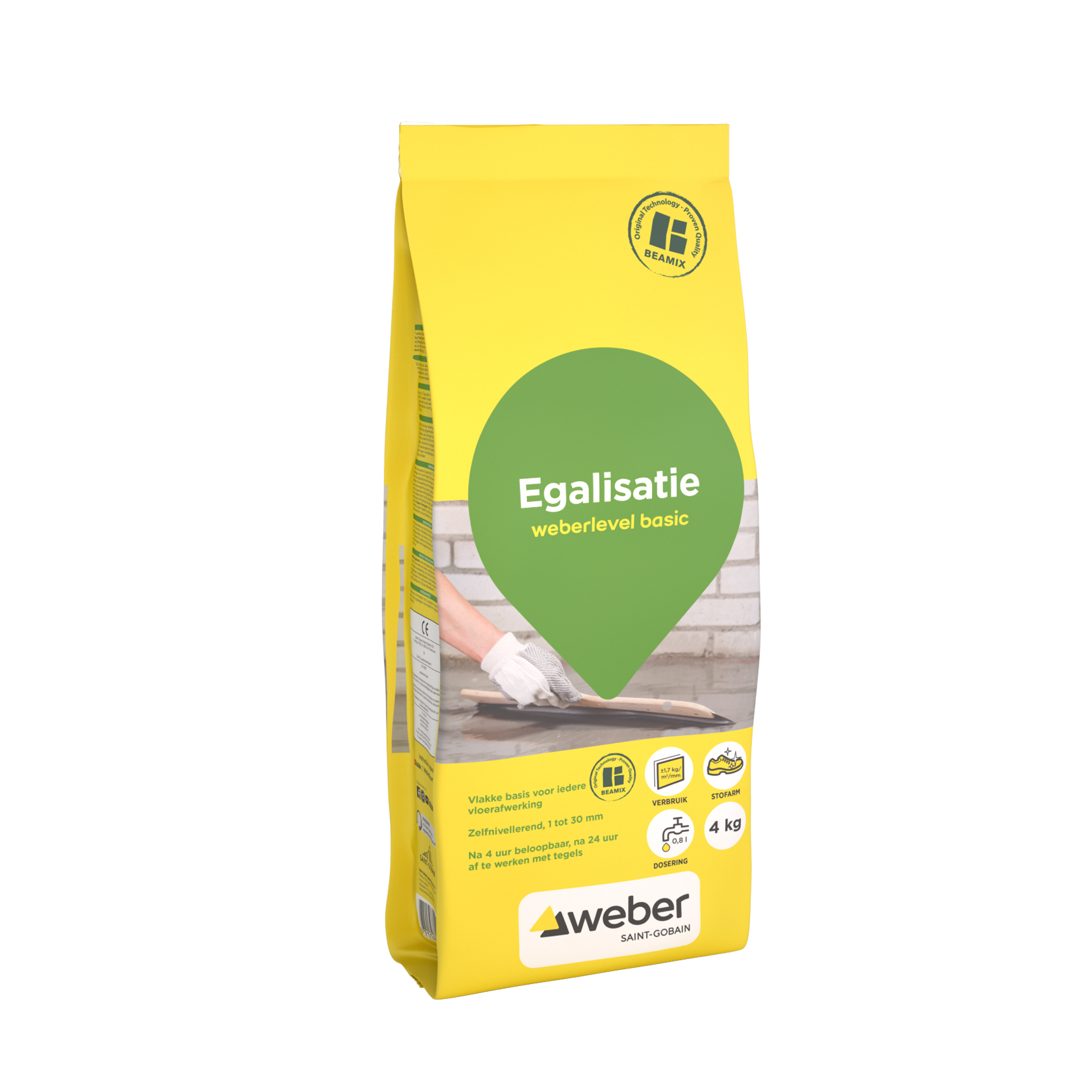 Weber – egalisatiemortel - 4kg