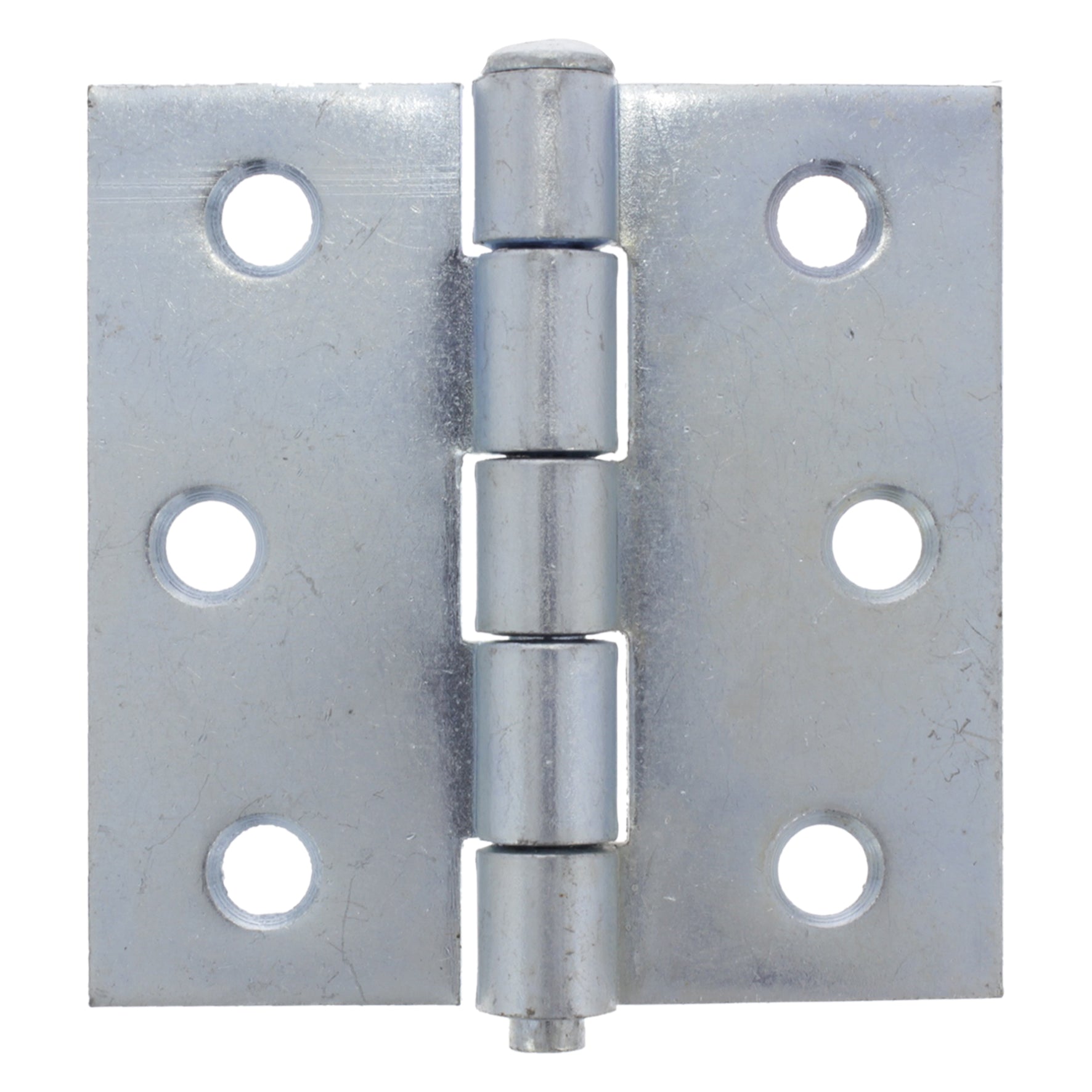 Scharnier - vierkant model - met losse pen - 63 x 63 mm - verzinkt