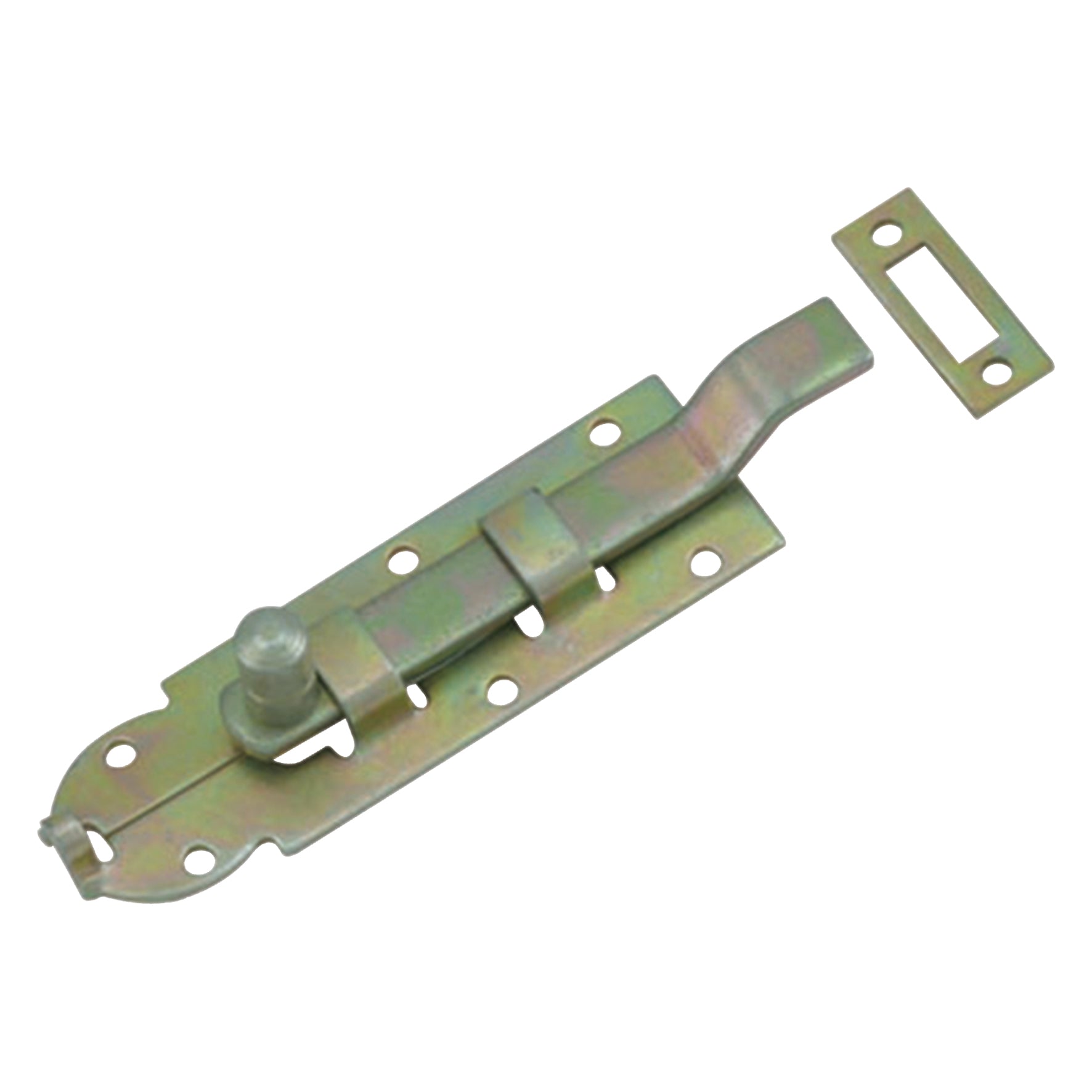 Schuif met bocht breed 60mm geel