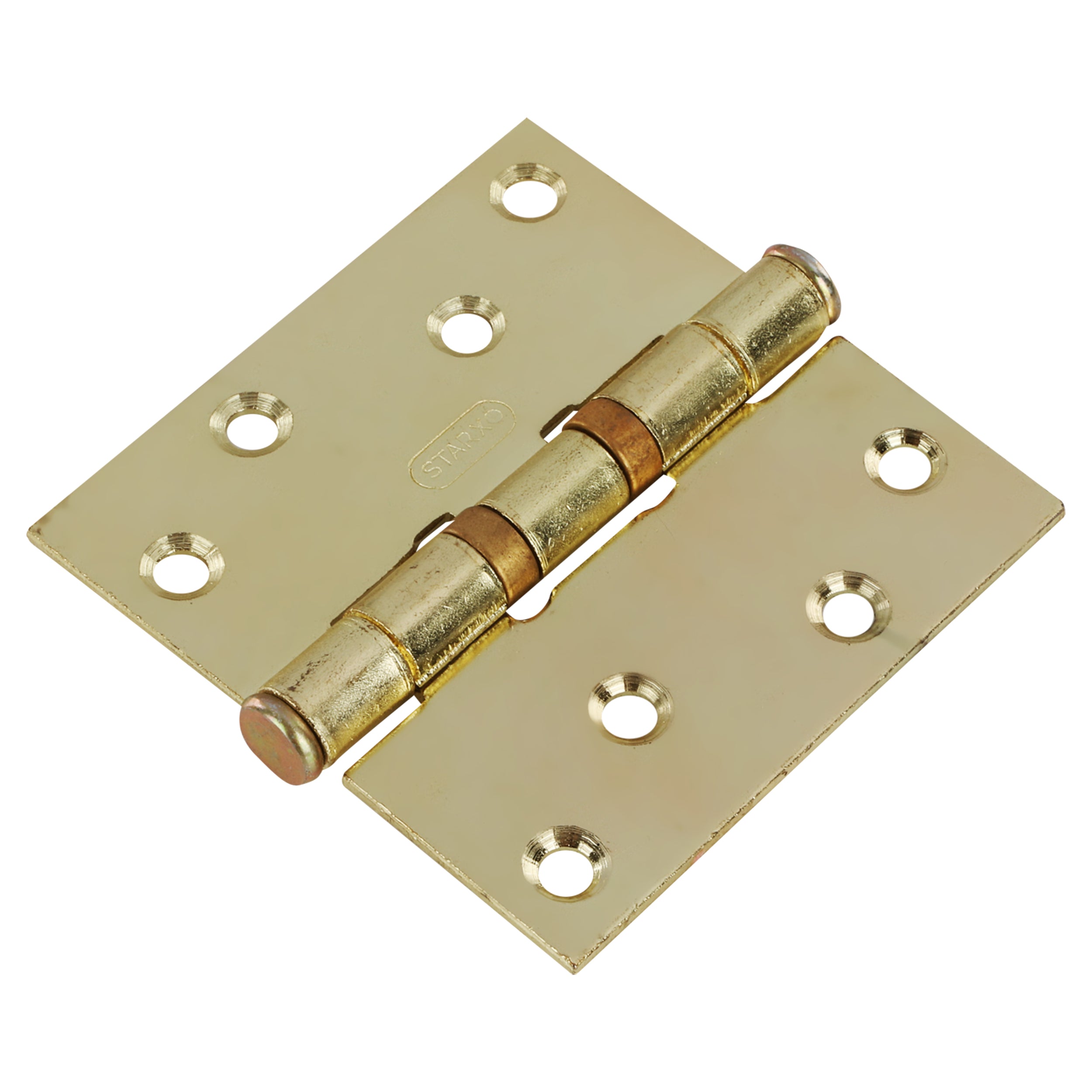 Starx kogelscharnier - 89 x 89 mm - vermessingd