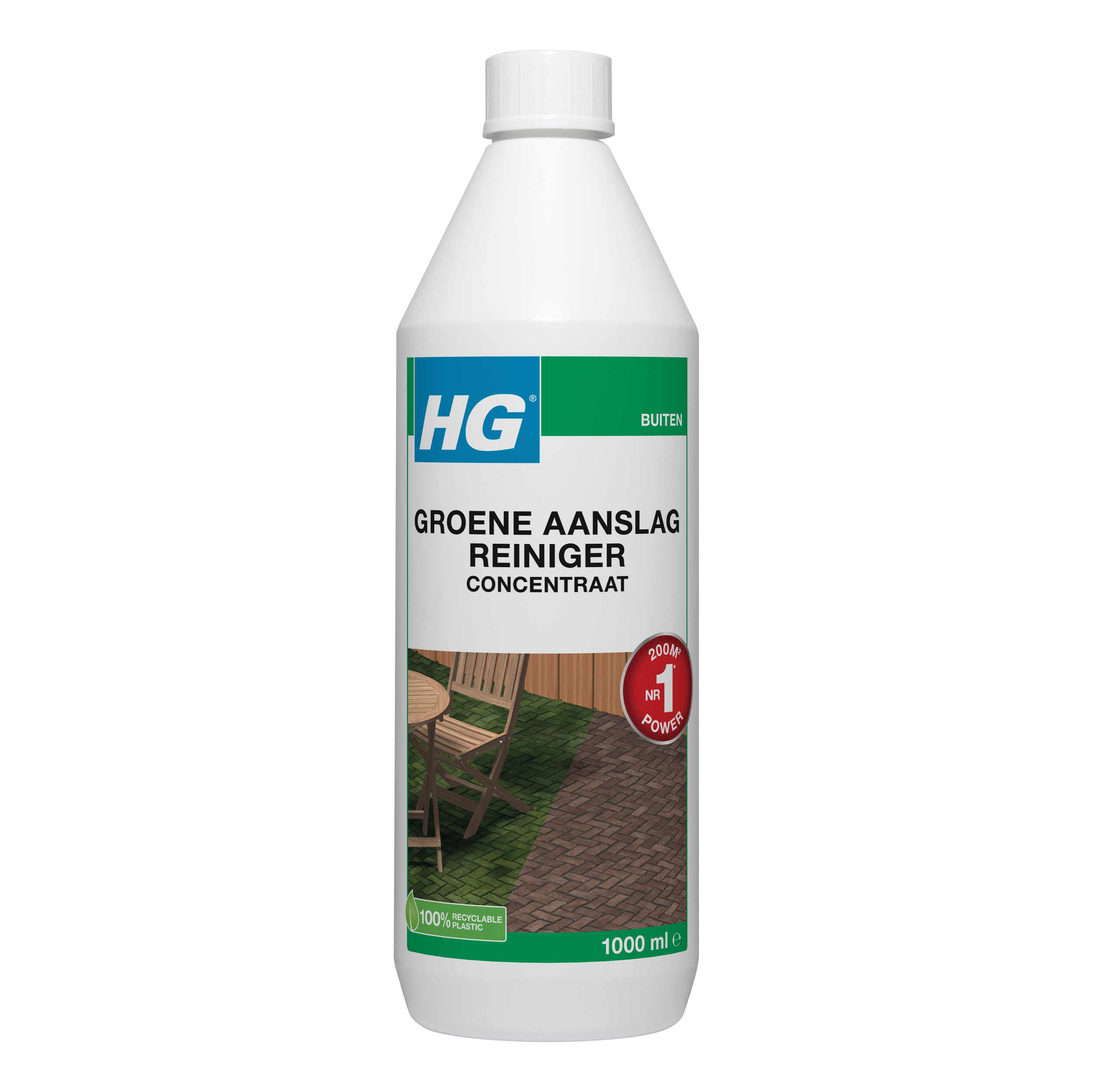 HG groene aanslagreiniger concentraat 1L