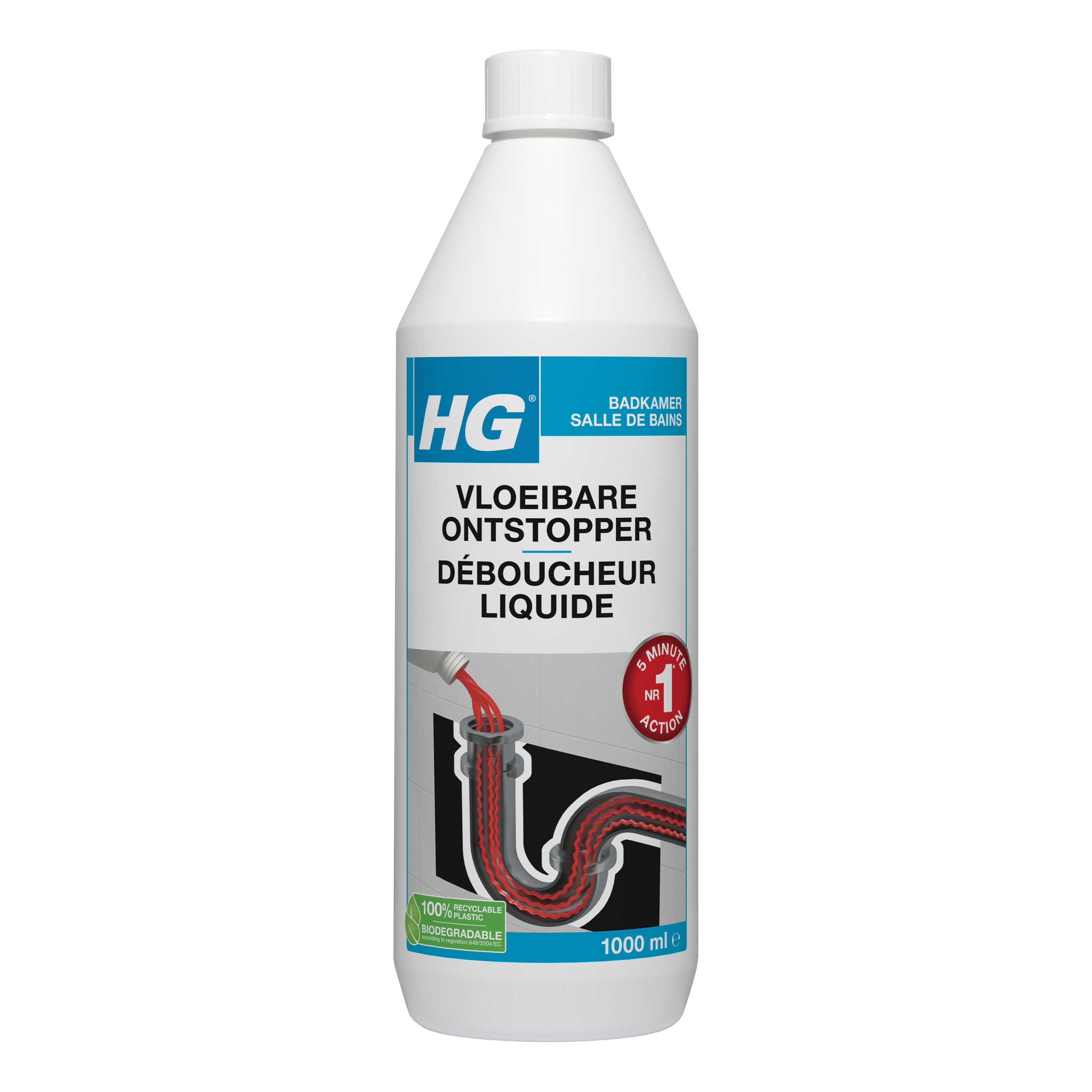 HG vloeibare ontstopper 1L