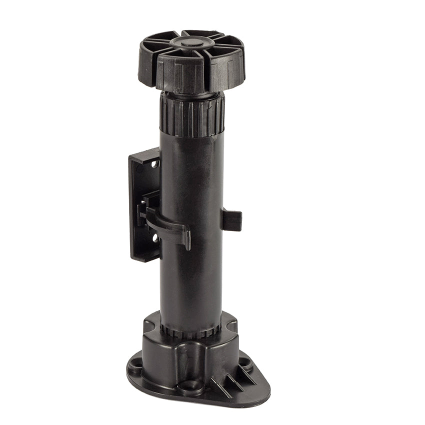 Sencys kastpoot verstelbaar 145-190mm kunststof zwart