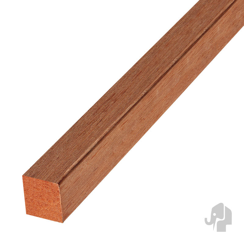 Elephant regel Cambara hardhout FSC 35x38x1800mm