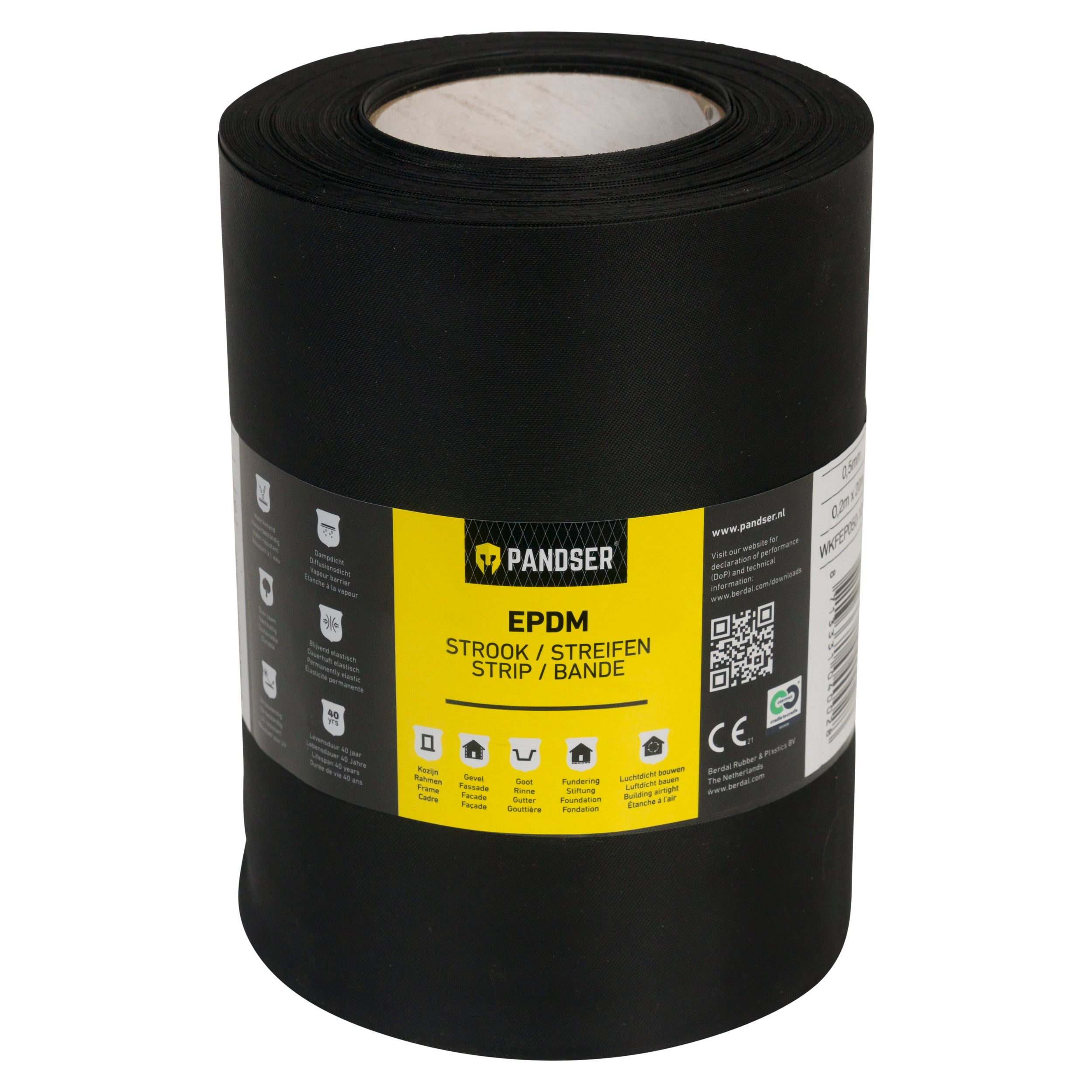 Pandser EPDM 0,20x20mx0,5mm