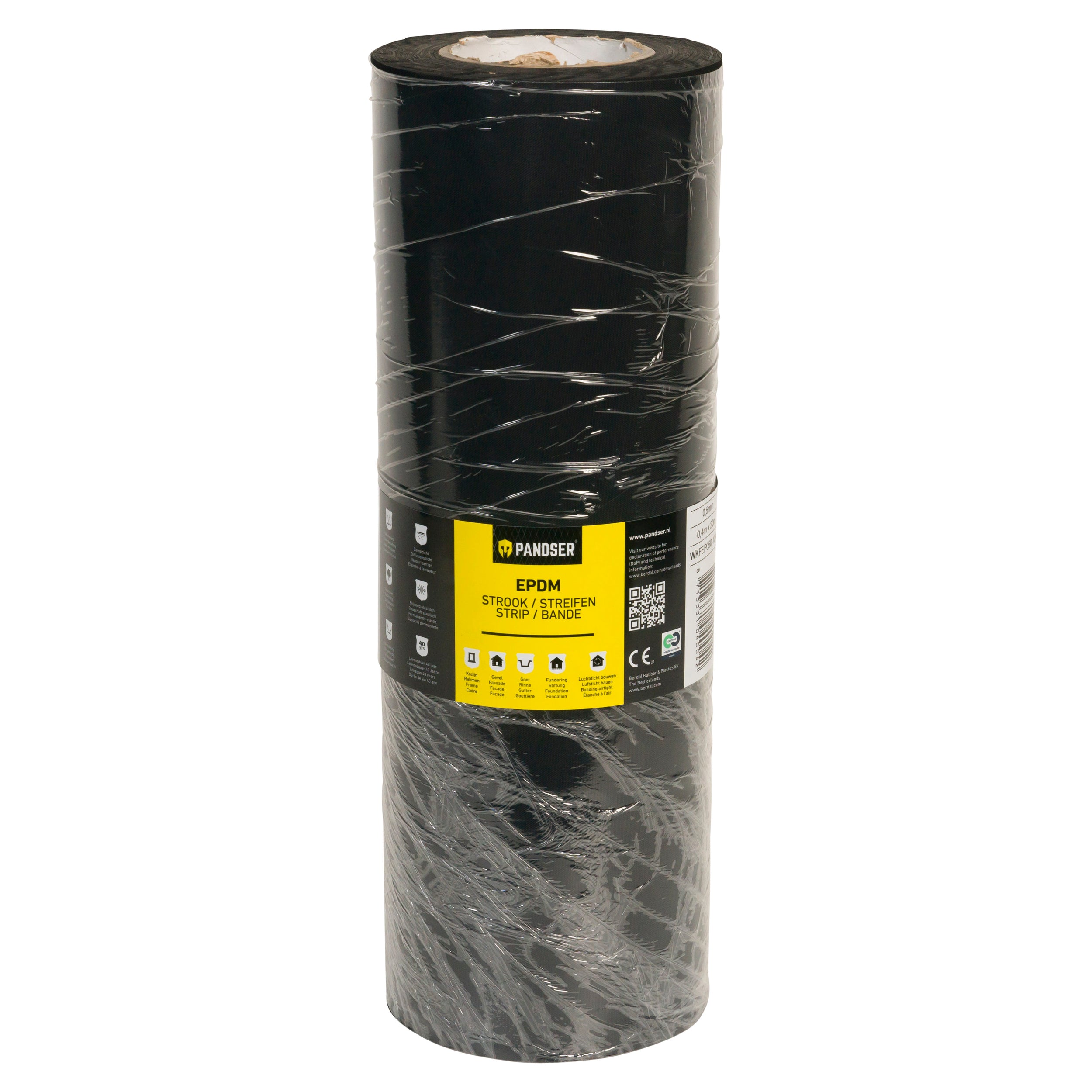 Pandser EPDM waterkerende folie 0,40x20mx0,5mm