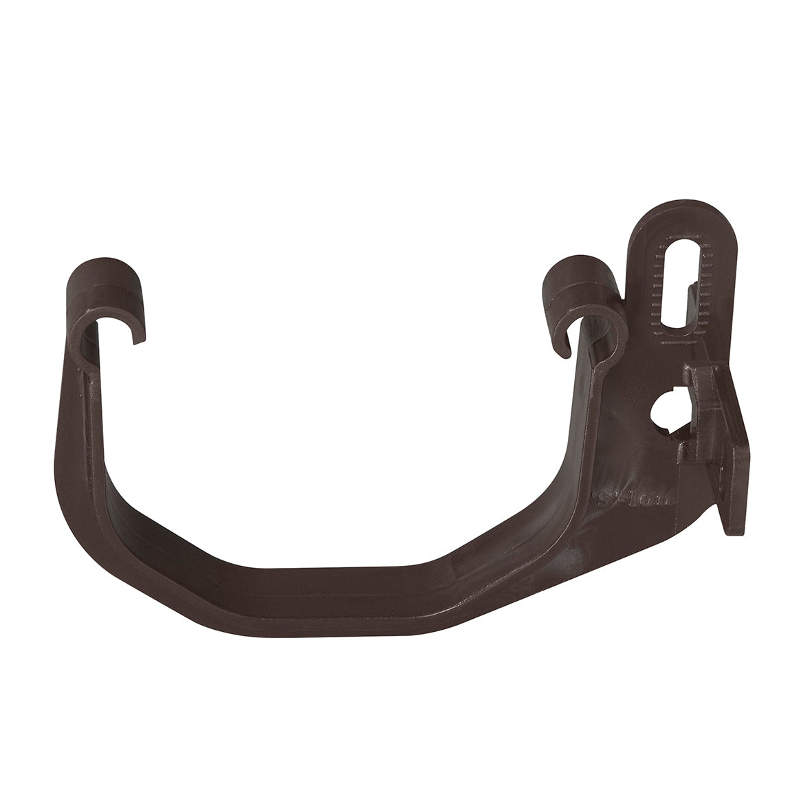 Martens gootbeugel voor minigoot 65mm - PVC - Bruin