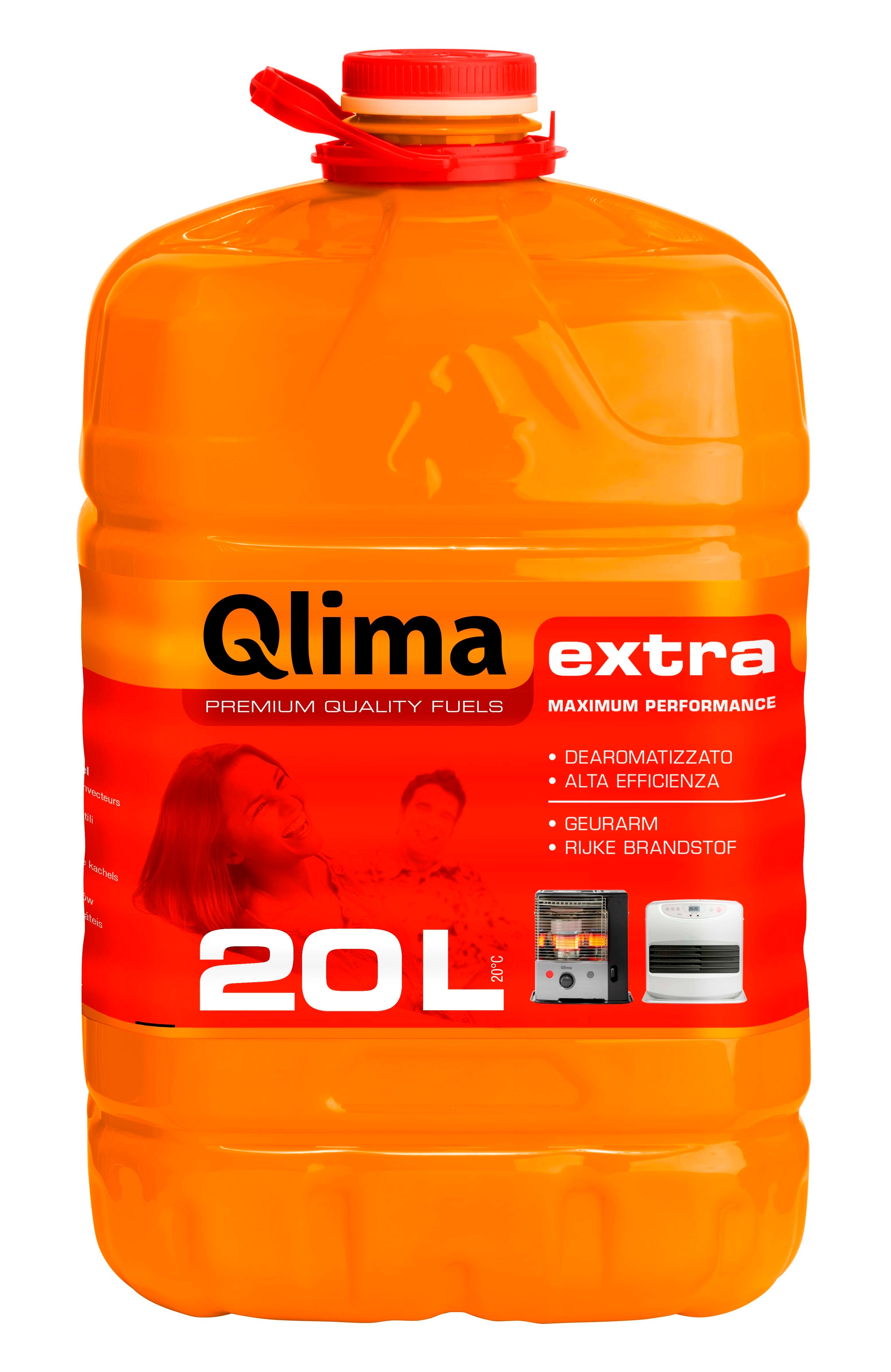 Qlima kachelbrandstof Extra 20L