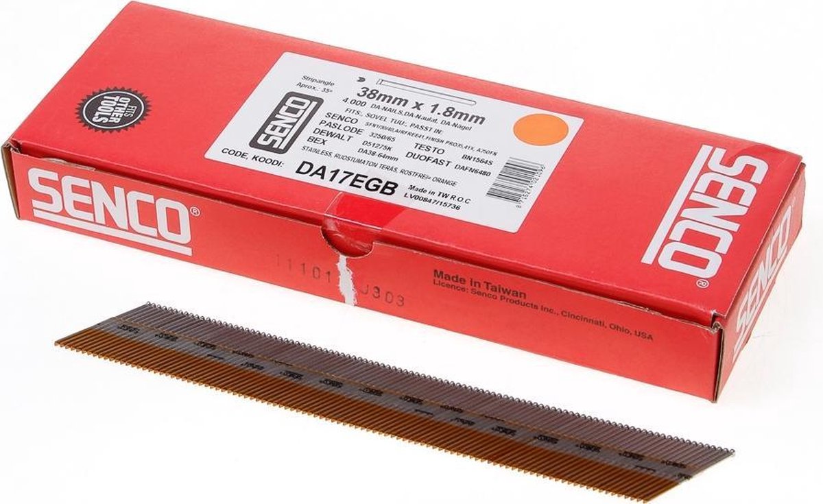 Senco Nieten 12 mm gegalvaniseerd