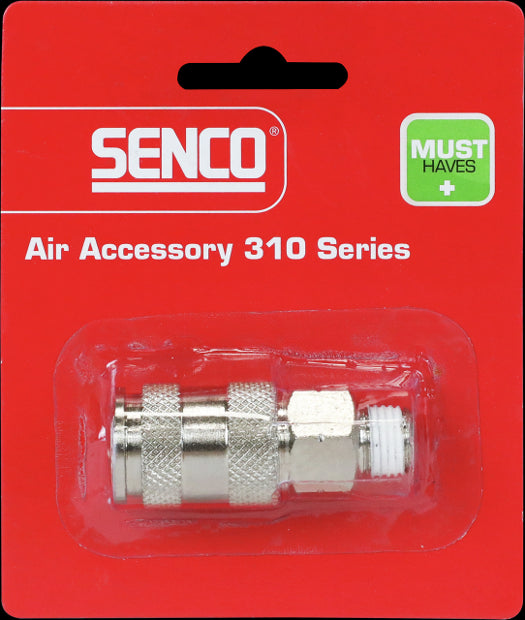 Senco koppeling uni / buitendraad NPT 1/4 blister à 1 stuks