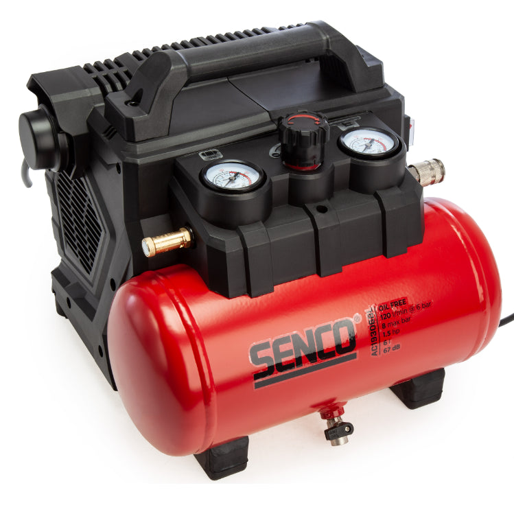 Senco Olievrije Geluidsarme AC19306BL-EU Compressor