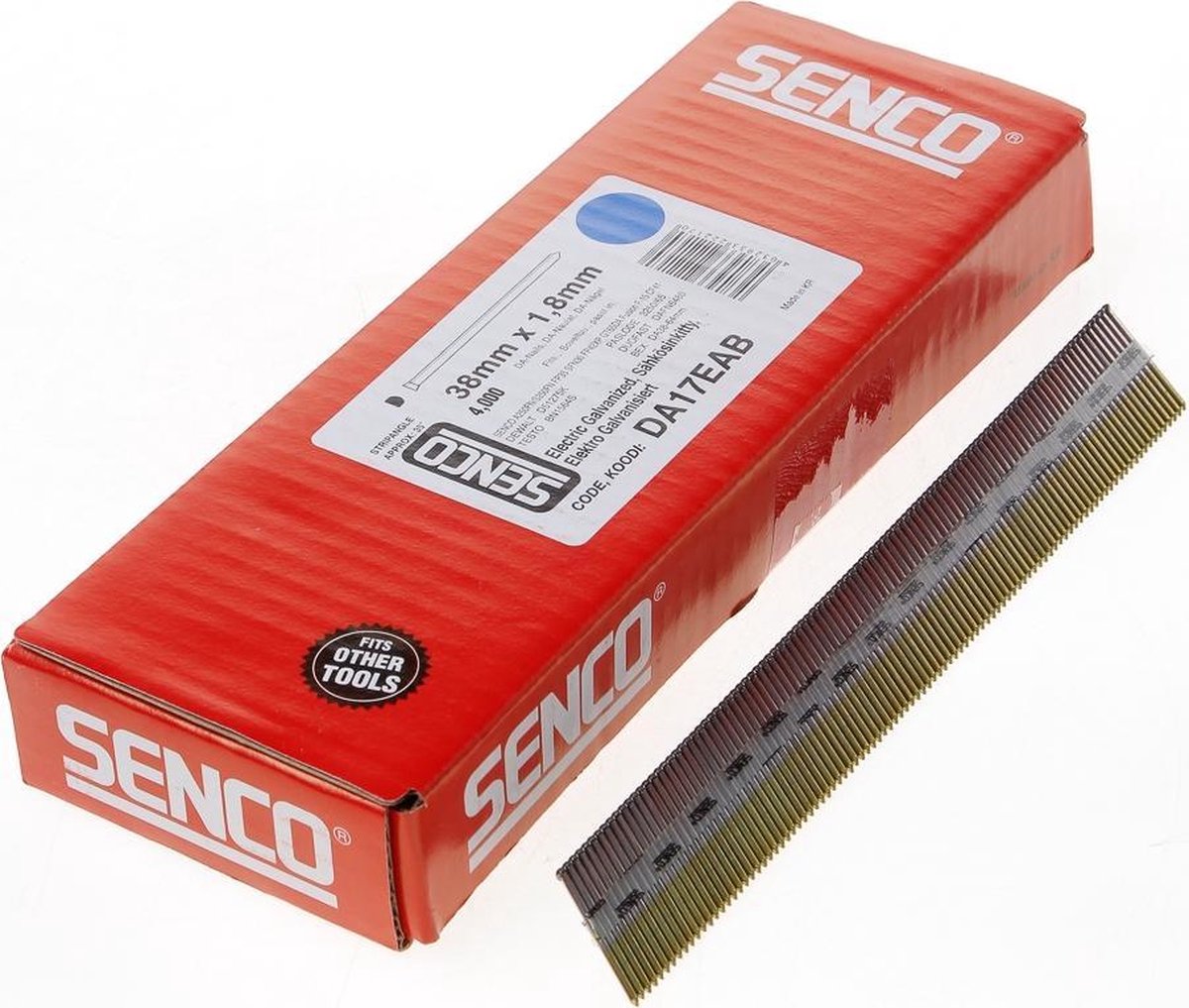 Senco DA -.Nagel 1,8 X 50 mm. gegalvaniseerd Sencote