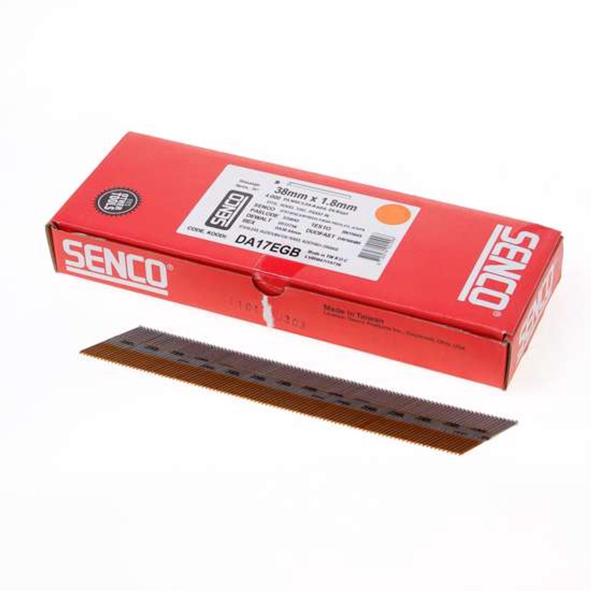 Senco DA - Nagel 1,8 X 38 mm. roestvast staal