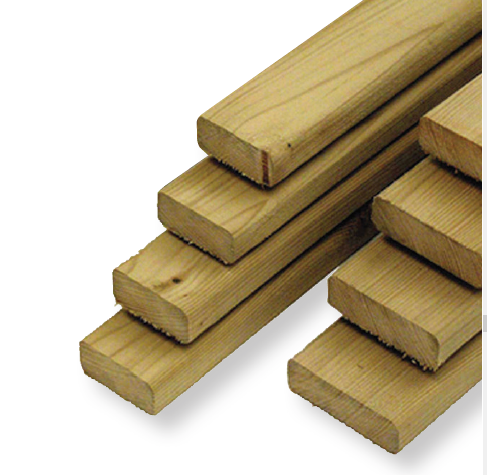 Regel vuren 3,8x6,8x270cm