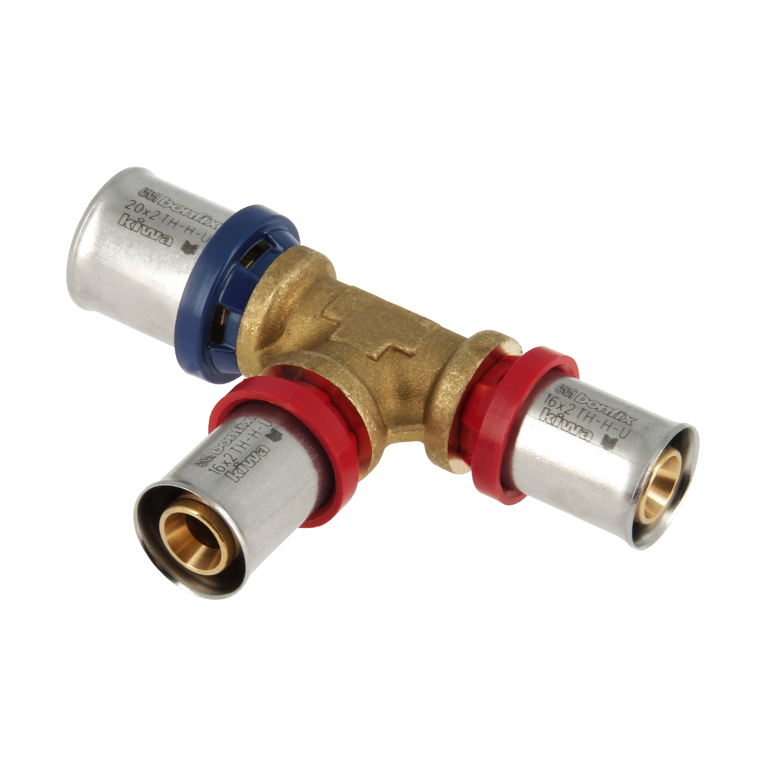 BONFIX Alu-pers T-stuk 20 x 16 x 16 mm 1st.