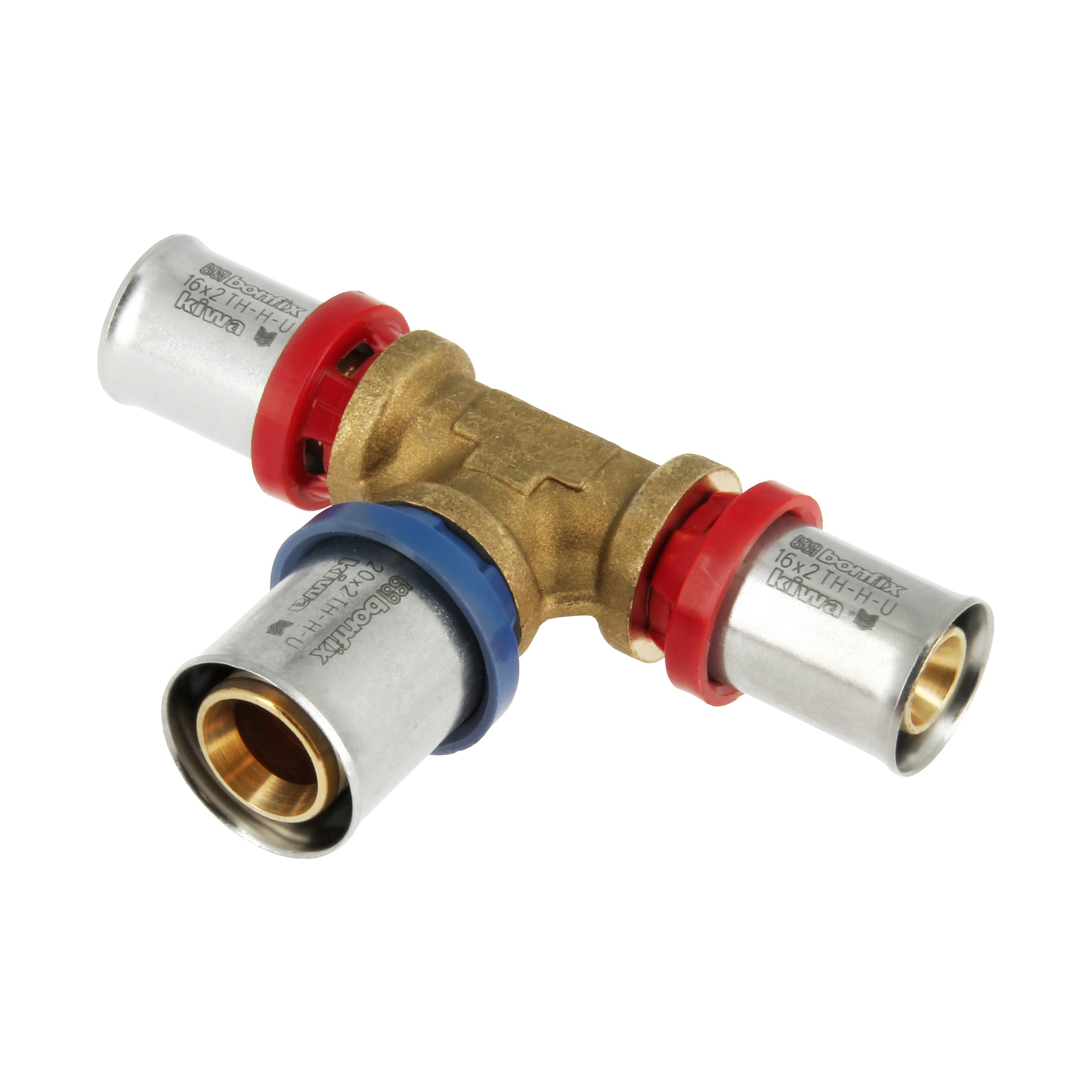 BONFIX Alu-pers T-stuk 16 x 20 x 16 mm 1st.