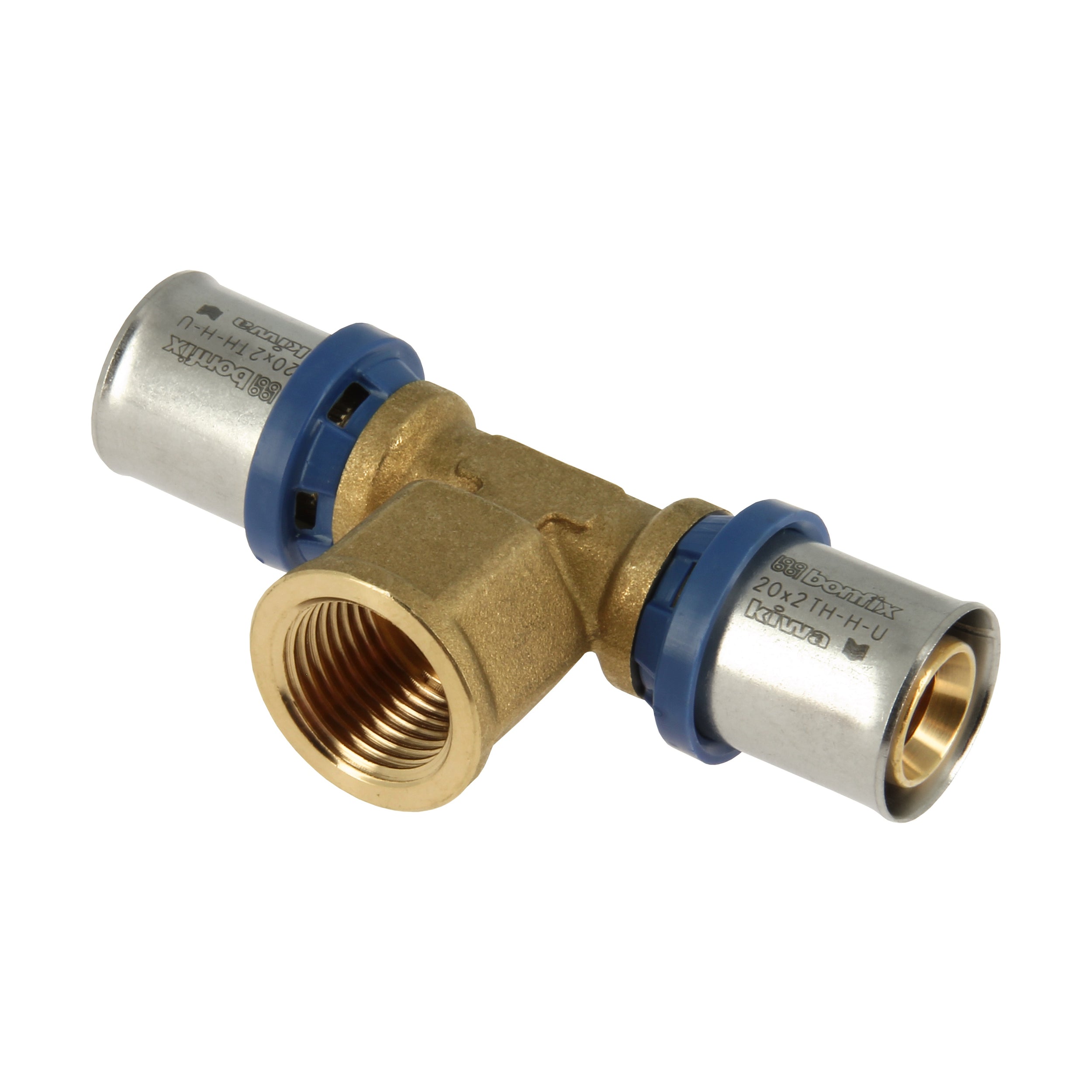 BONFIX Alu-pers T-stuk 20 x 3/4