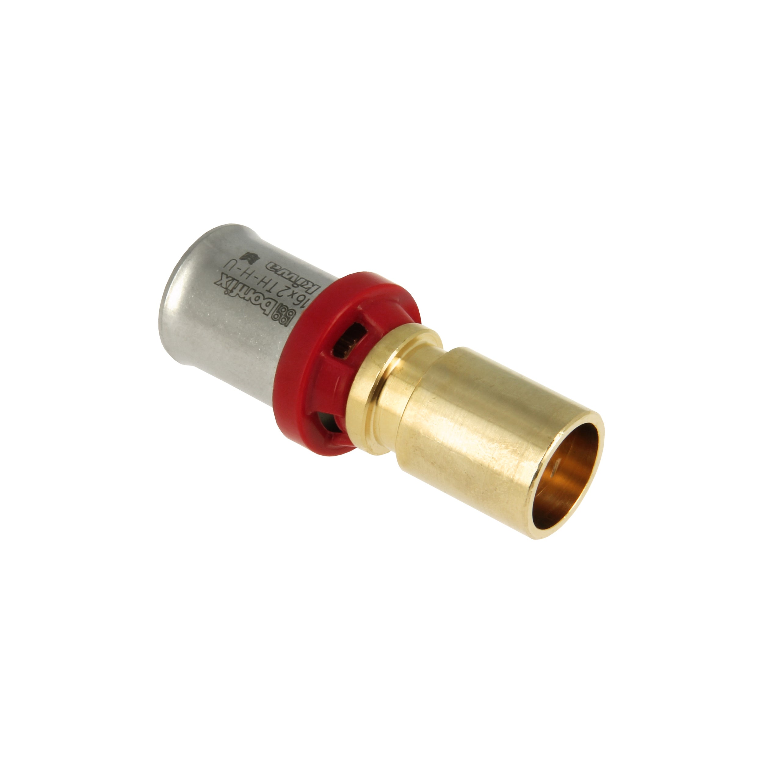 BONFIX Alu-pers insteek koppeling 16 x 15 mm 1st.