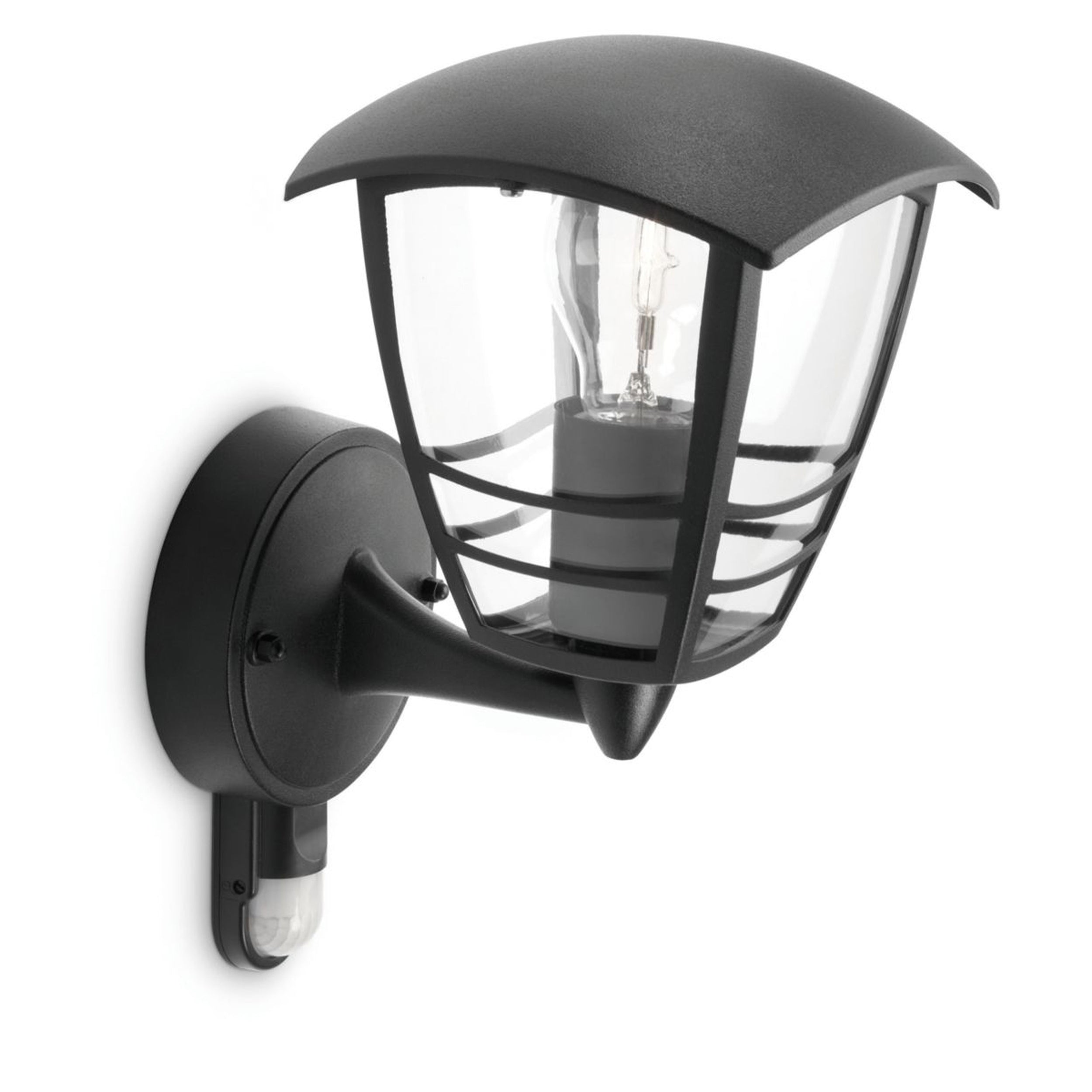 Philips muurverlichting Creek met bewegingssensor E27