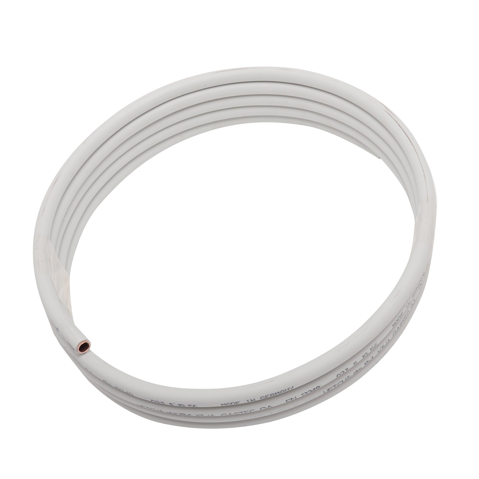 Rol Roodkoperen buis 15mm + Mantel 10 Meter