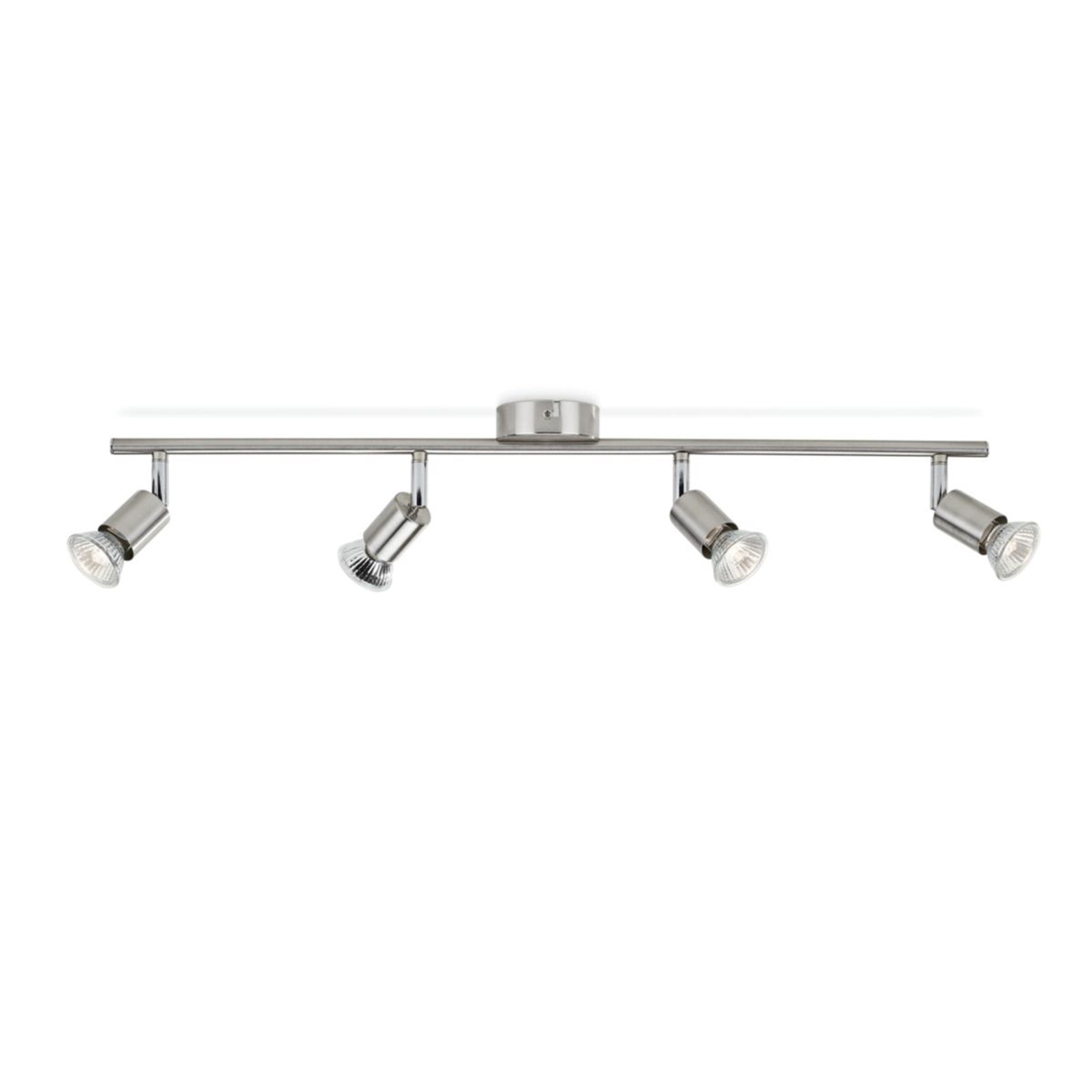 Philips plafondlamp Limbali nikkel 4xGU10