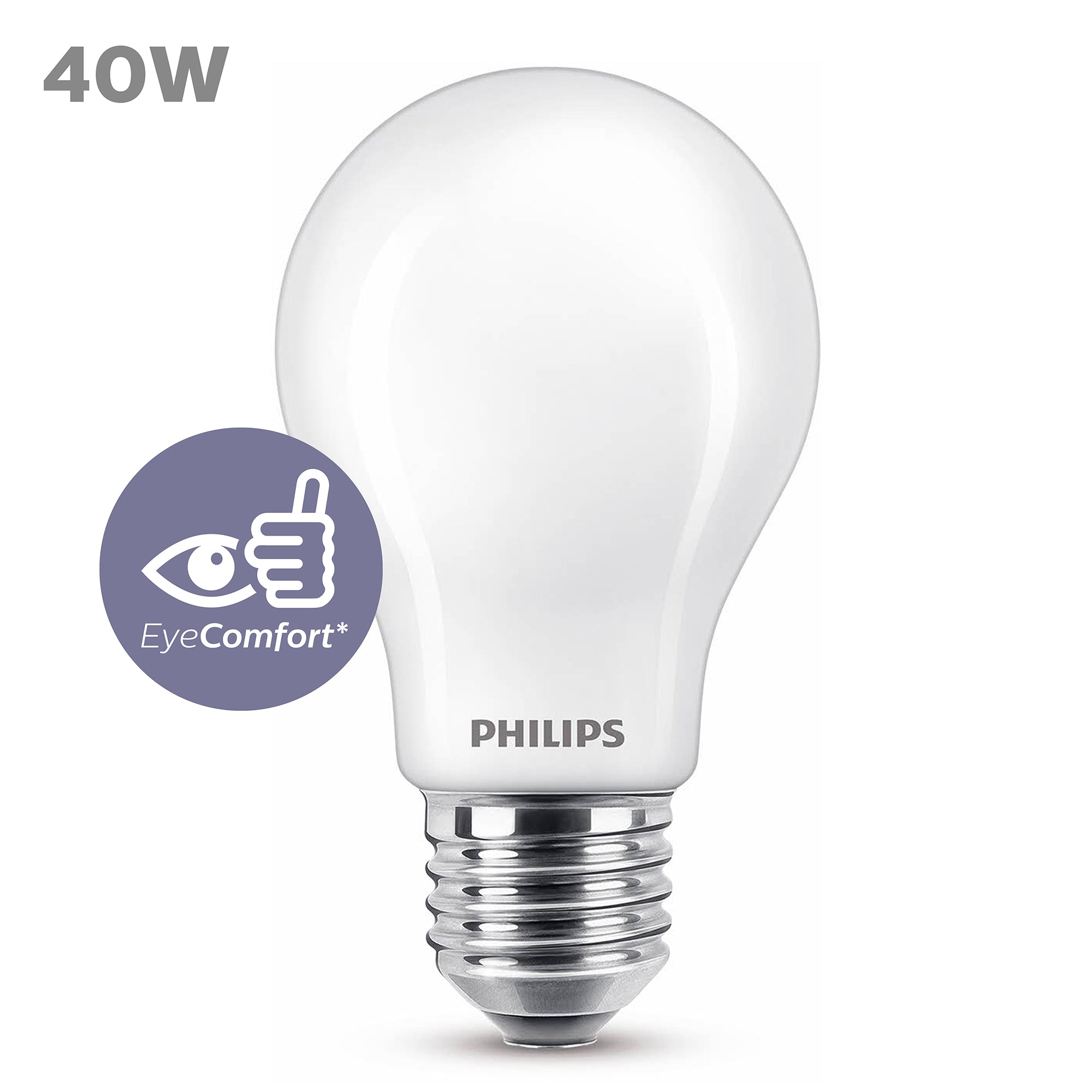 Philips ledlamp koel wit E27 6,5W
