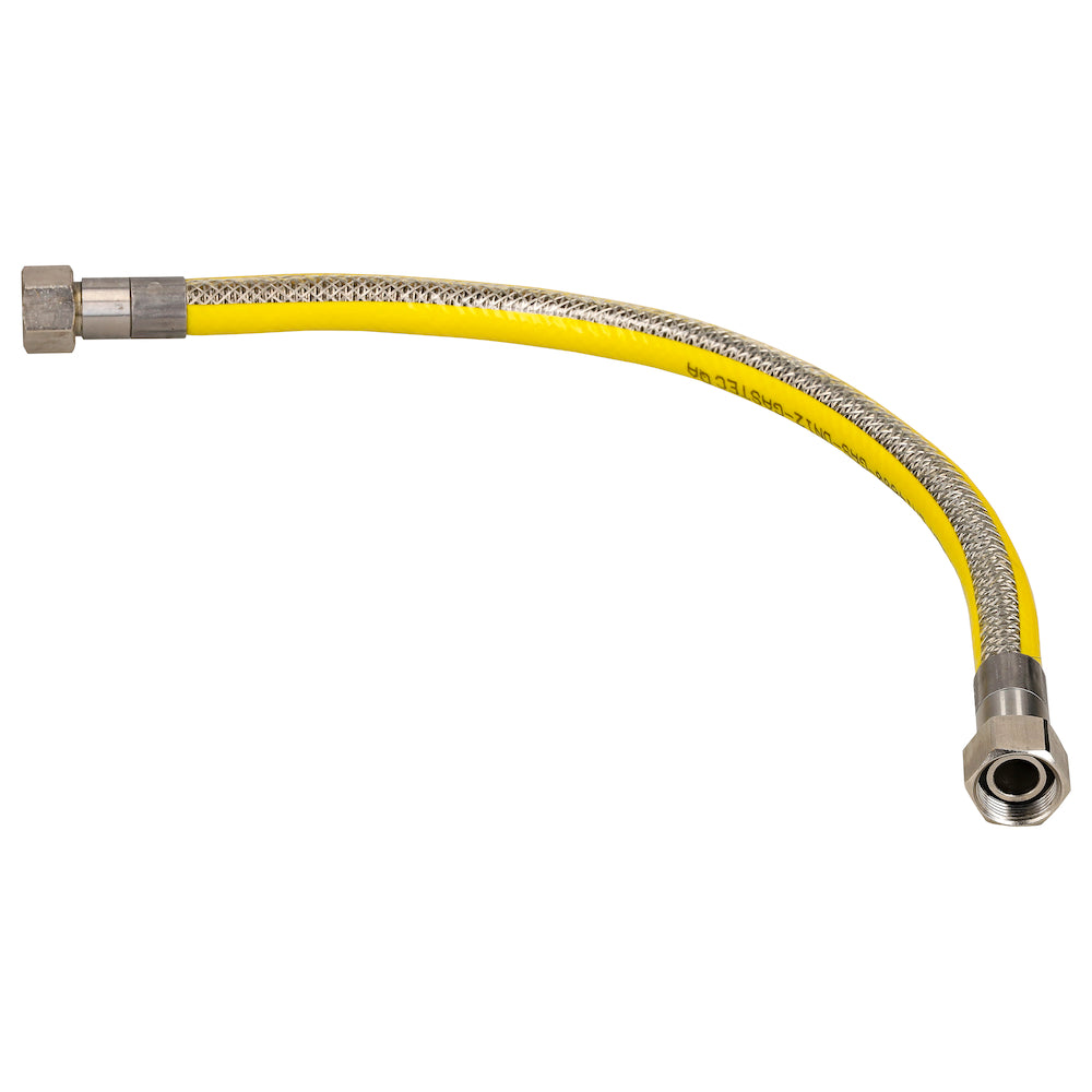 Sanivesk RVS flexibele gasslang wartel M24x50cm