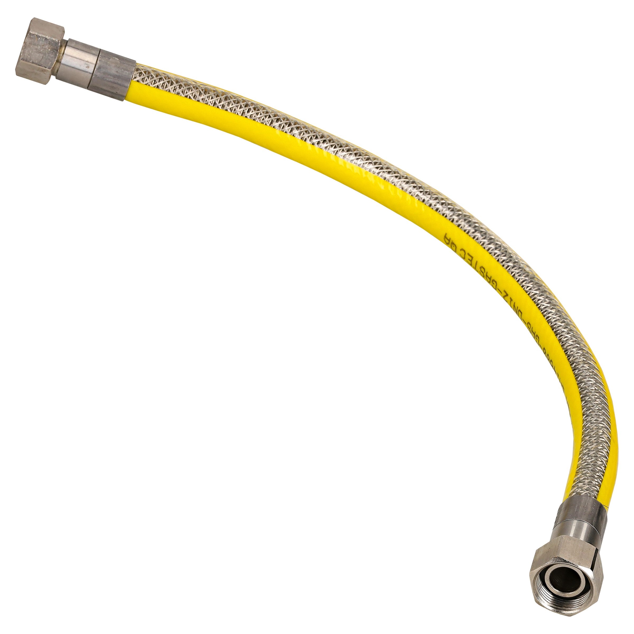 Sanivesk RVS flexibele gasslang wartel M24x75cm
