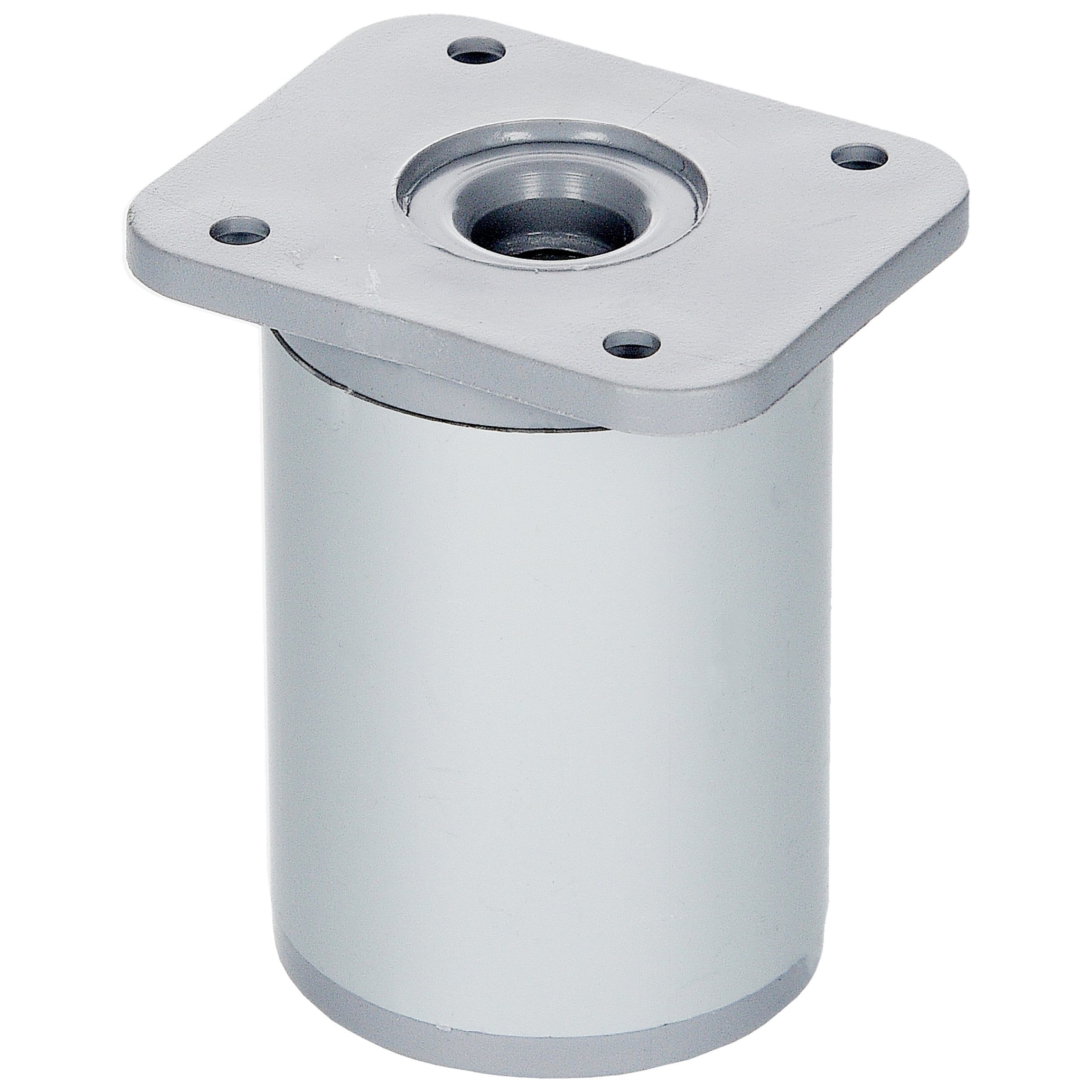 Duraline meubelpoot verstelbaar rond aluminium Ø4x6-8,4cm