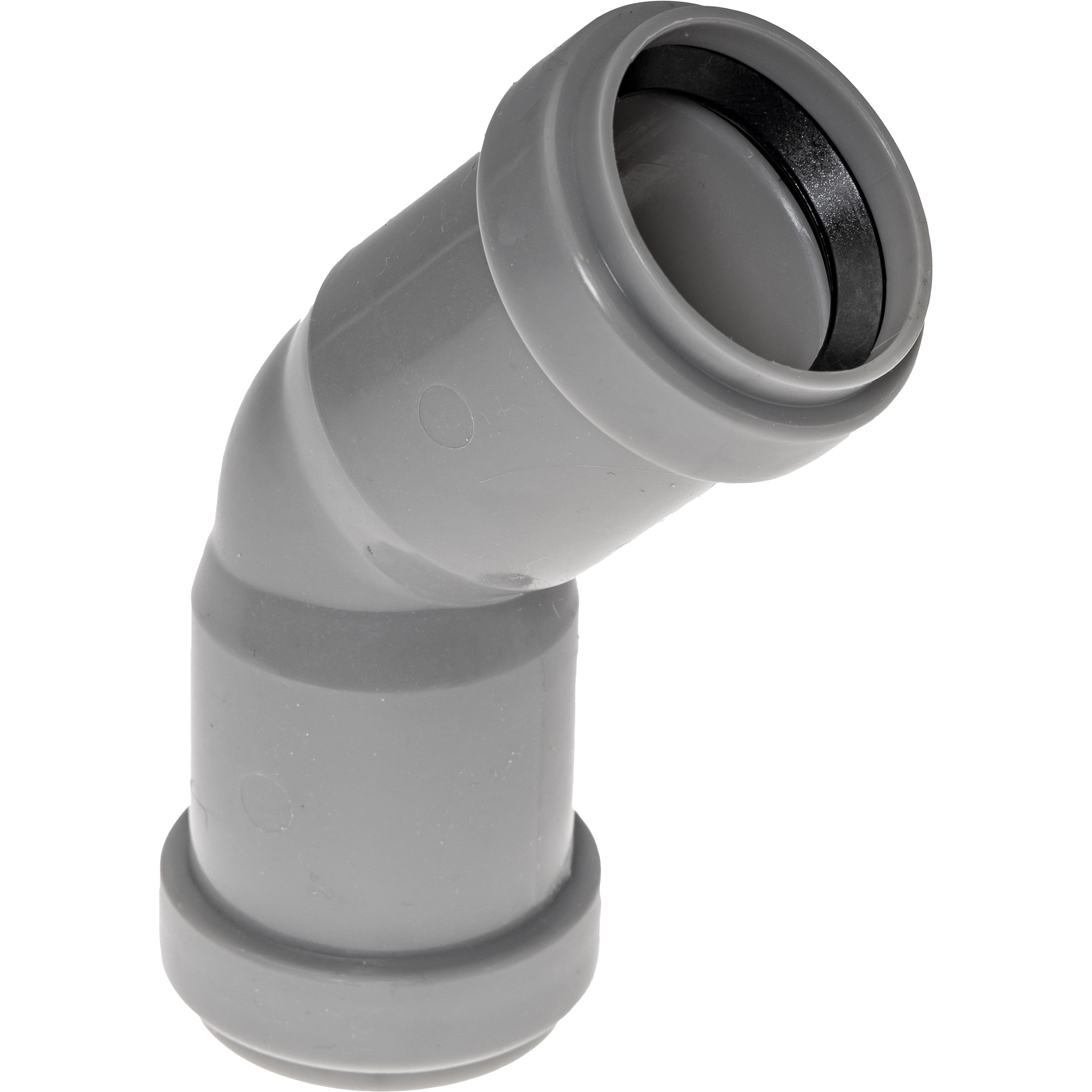 PPC Bocht 45graden 32mm Grijs