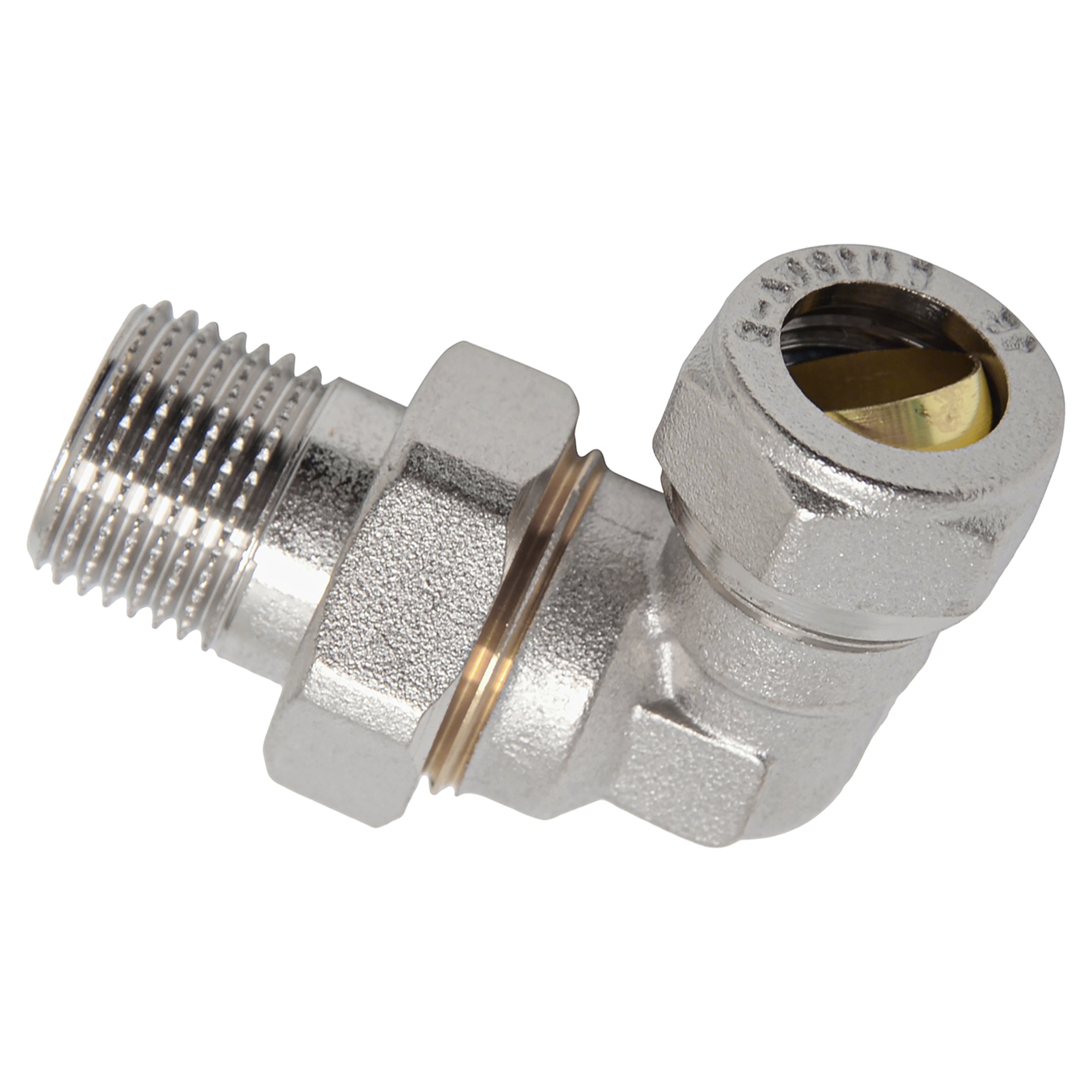 Radiatorkop knel haaks 1/2mx15mm