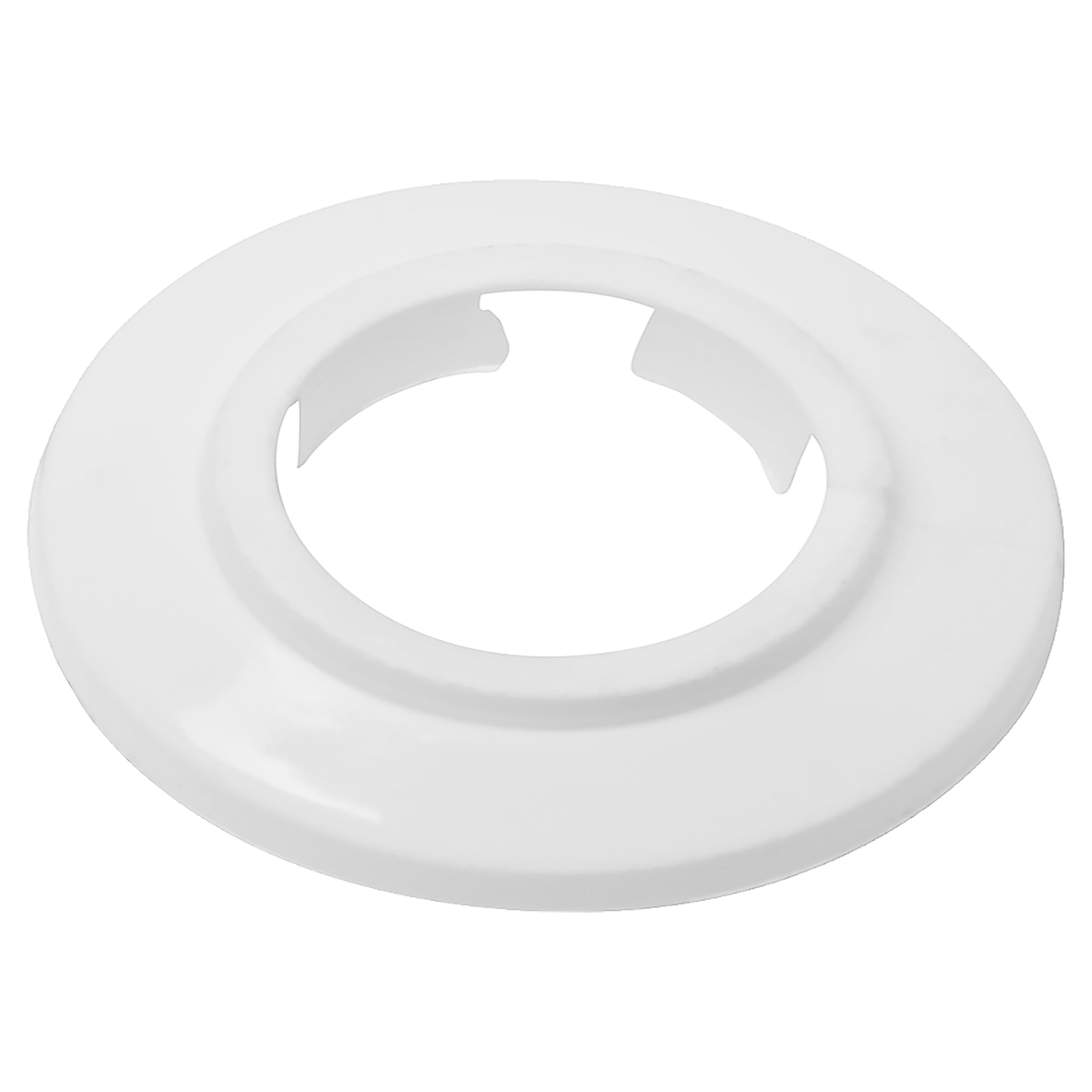 Cv buisrozet 28mm wit 2st