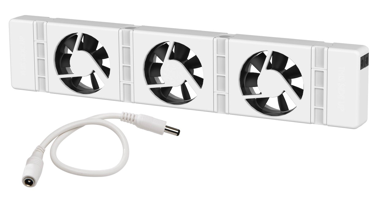 SpeedComfort radiatorventilator uitbreidingsset wit