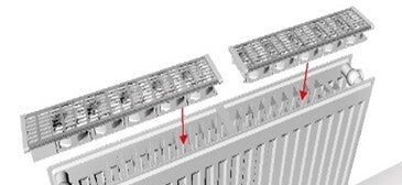 Climatebooster Radiatorventilator Prillo 180 cm