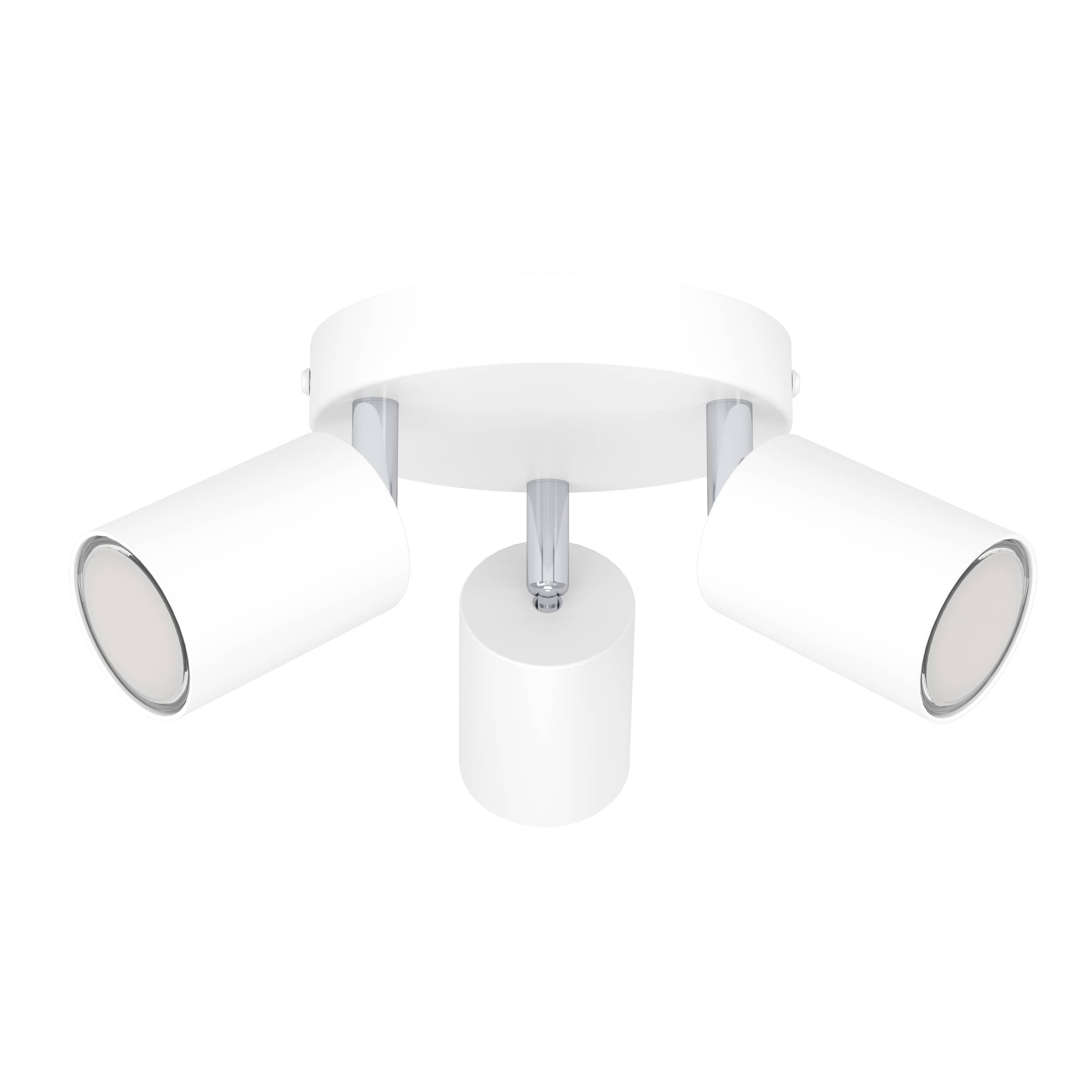EGLO opbouwspot Reciso wit 3xGU10
