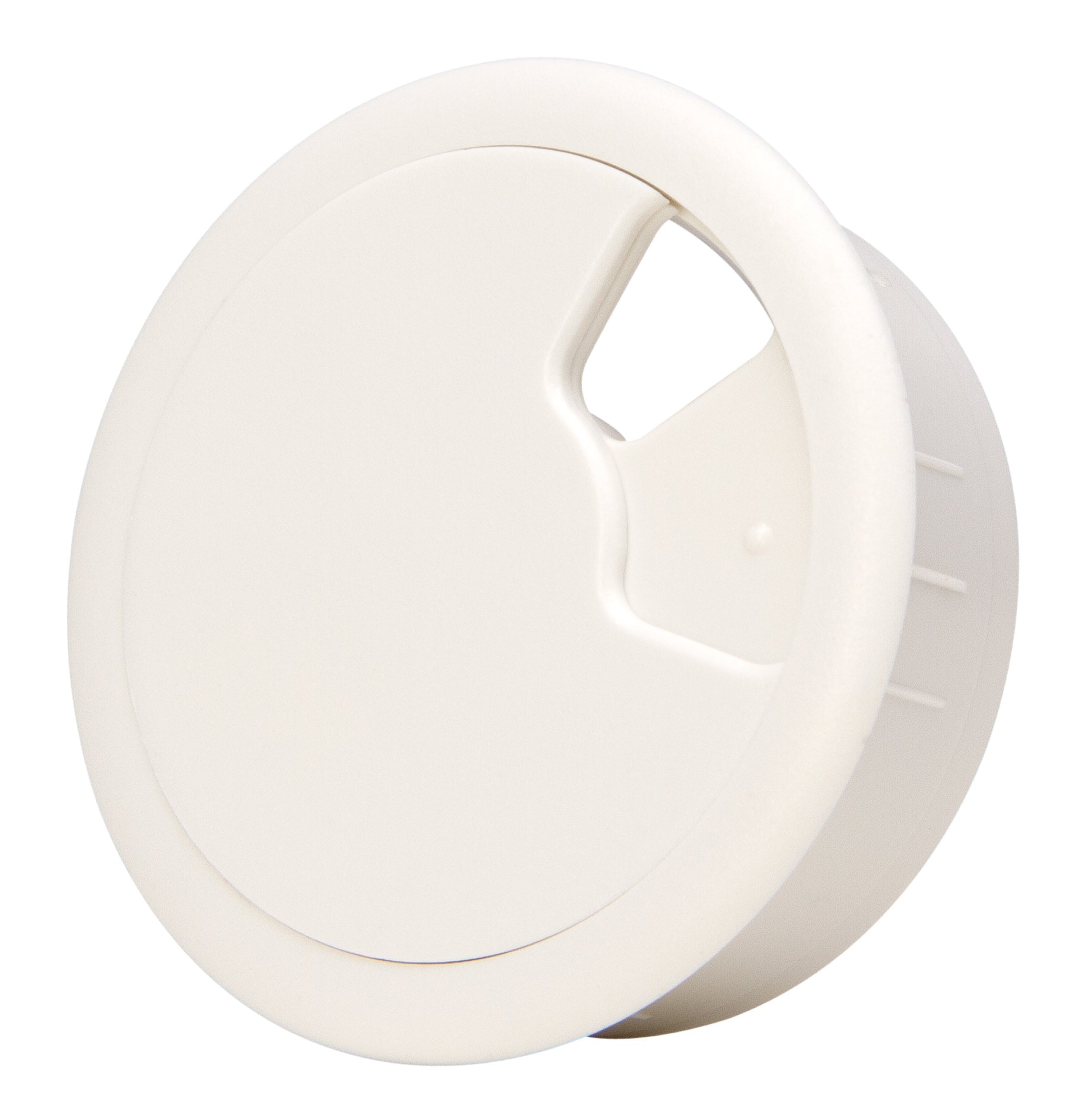 Kopp kabeldoorvoer bureau 60mm wit