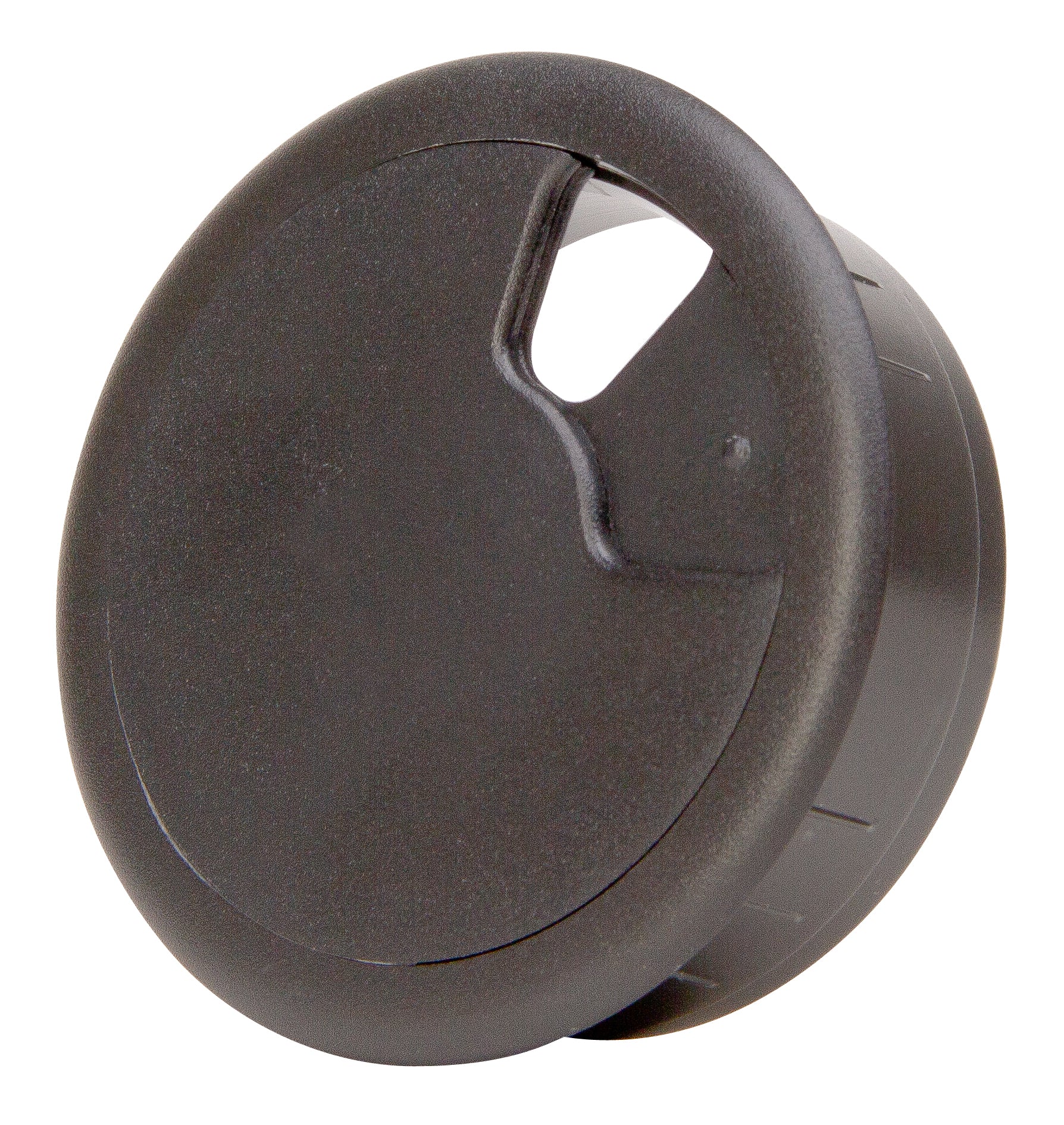 Kopp kabeldoorvoer bureau 60mm zwart