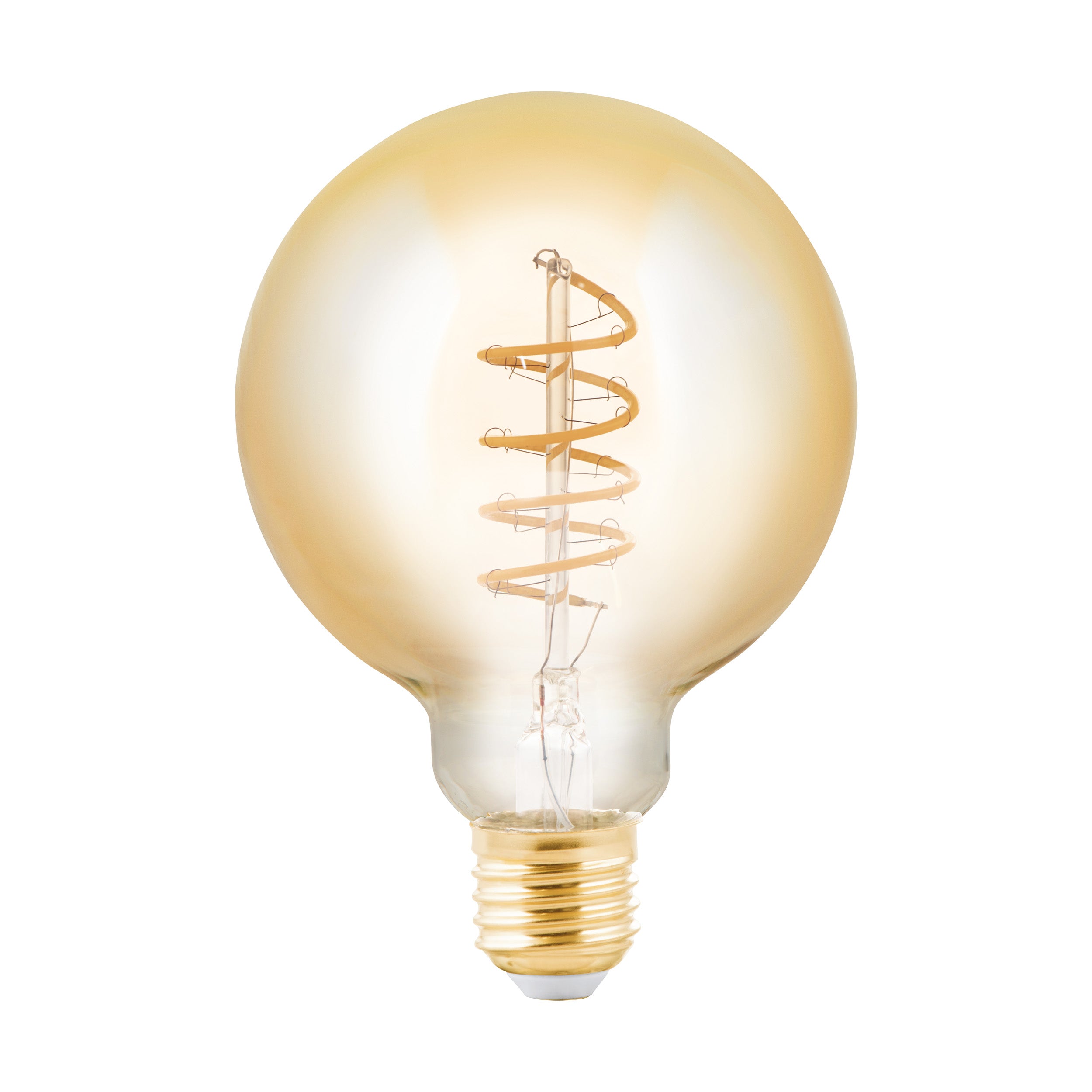 EGLO ledfilamentlamp G95 amber E27 4W