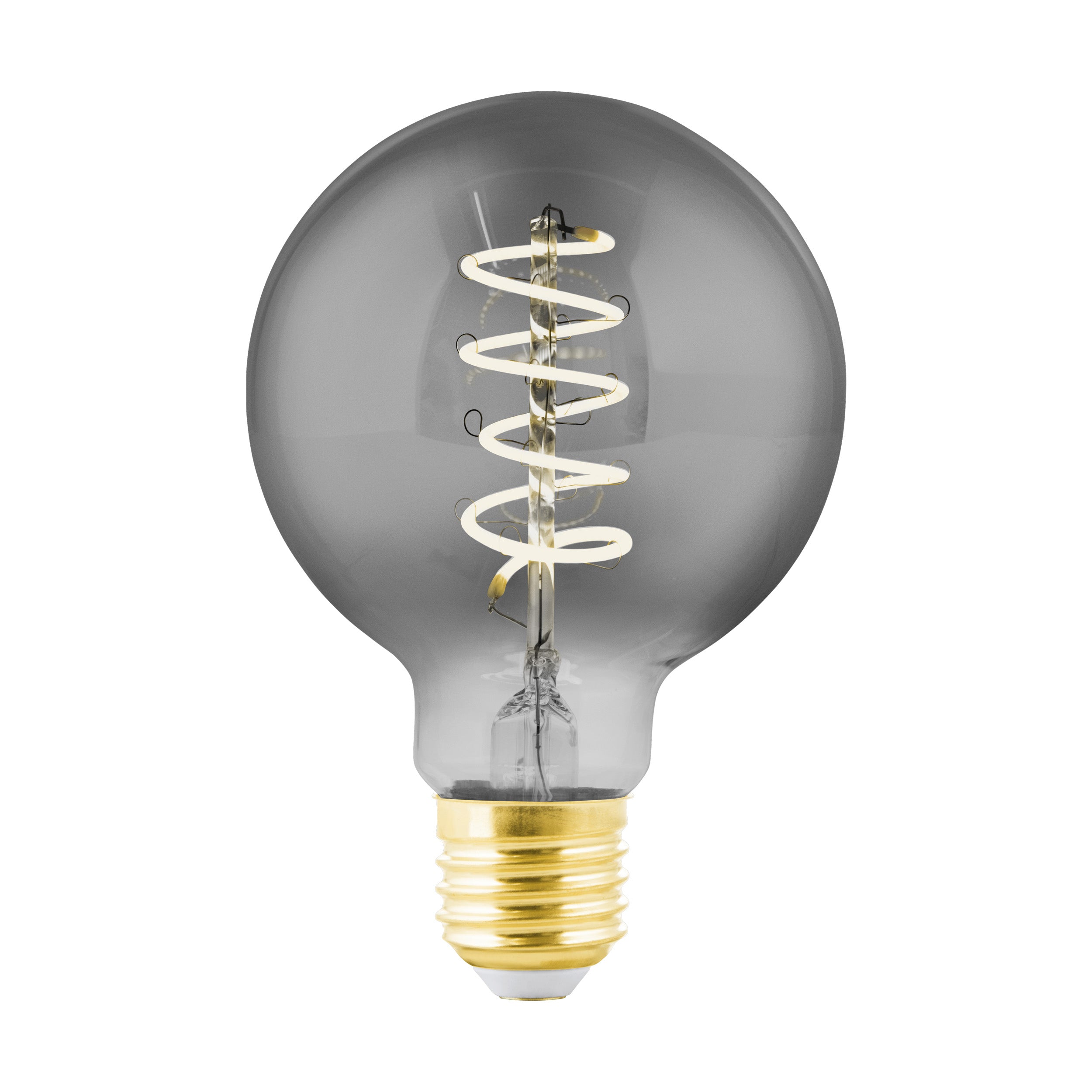 EGLO ledfilamentlamp G80 smoky E27 4W
