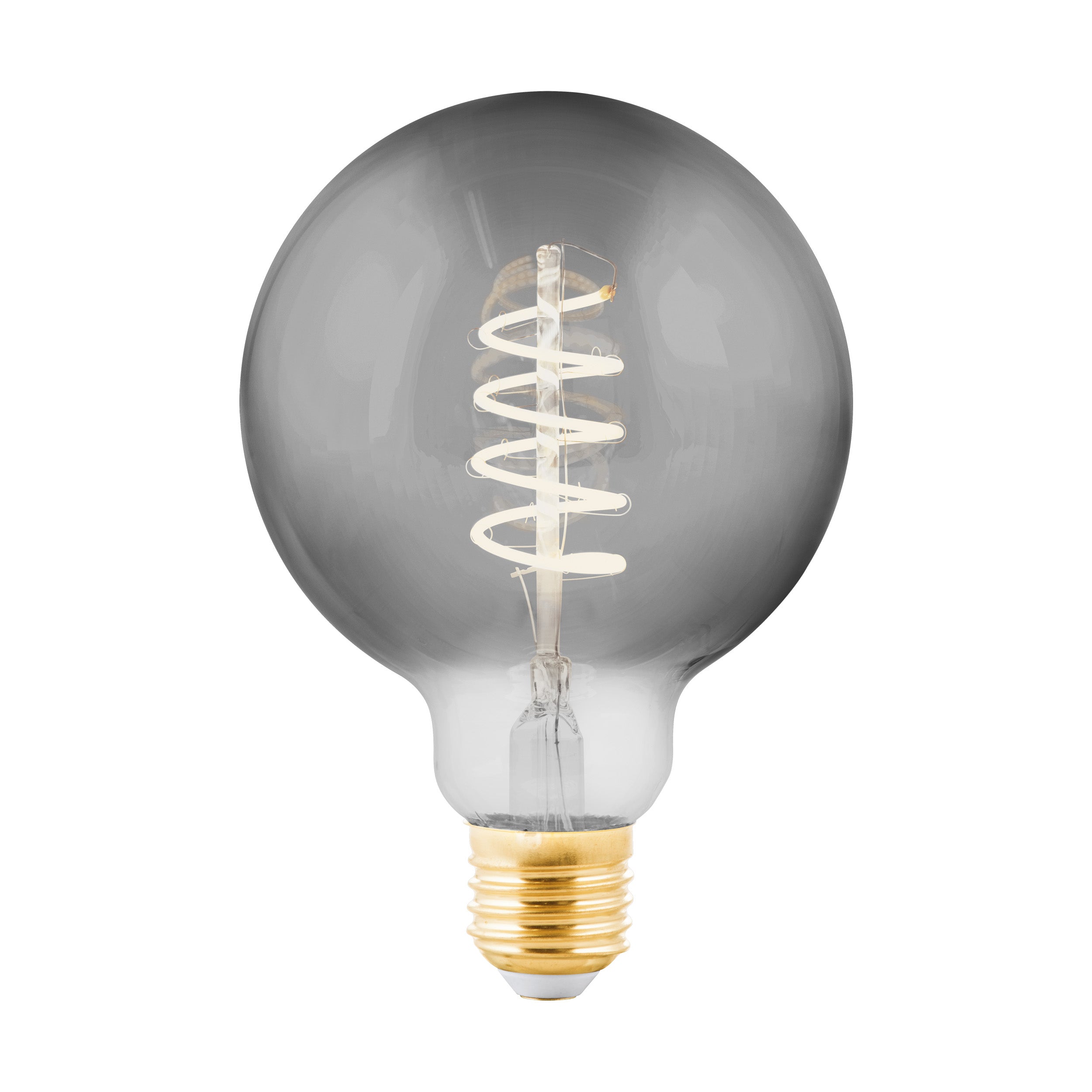 EGLO ledfilamentlamp G95 smoky E27 4W