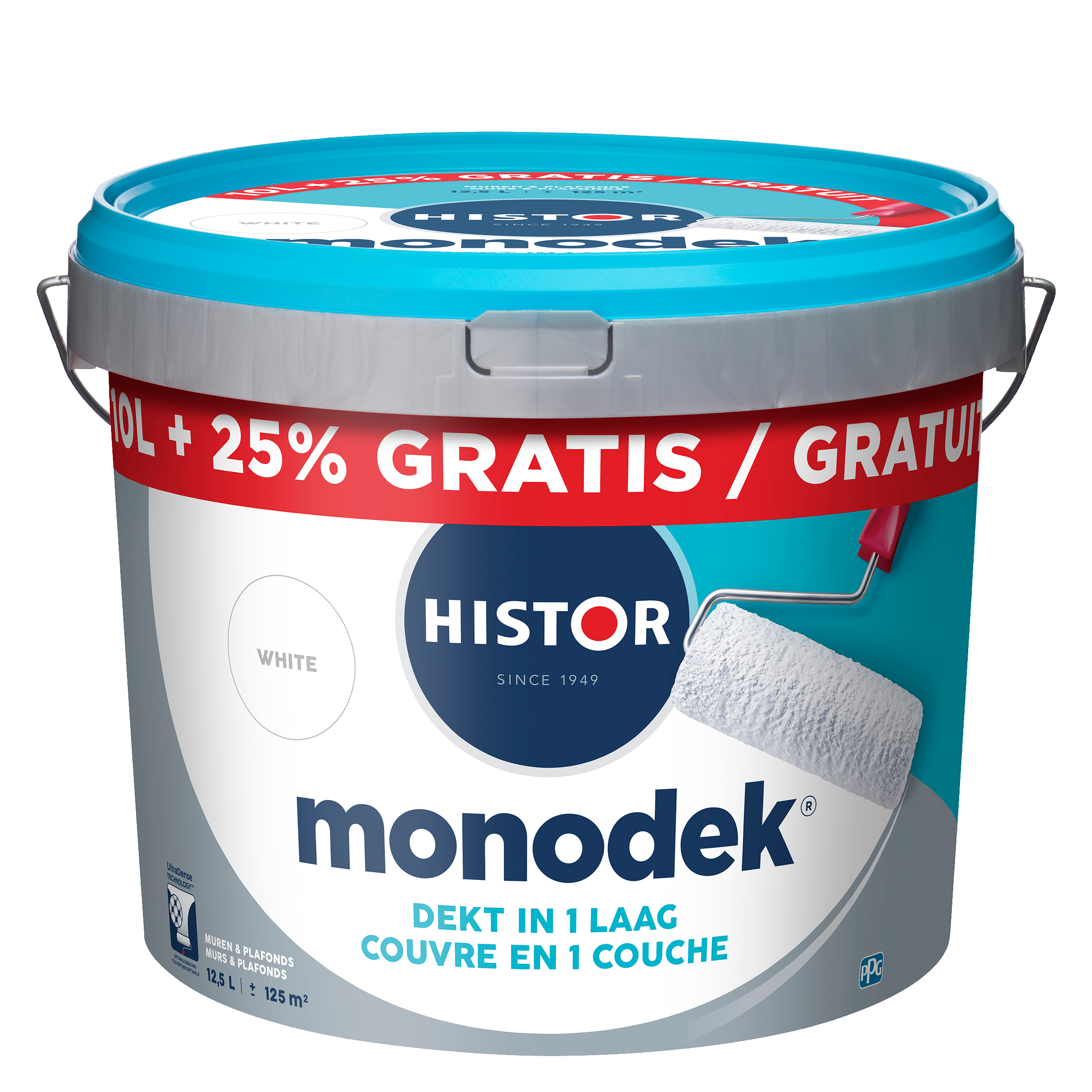Histor muurverf monodek wit