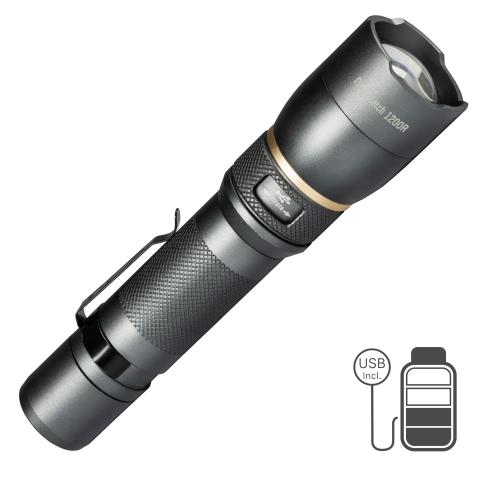 LED zaklamp, 1200lm 5000K