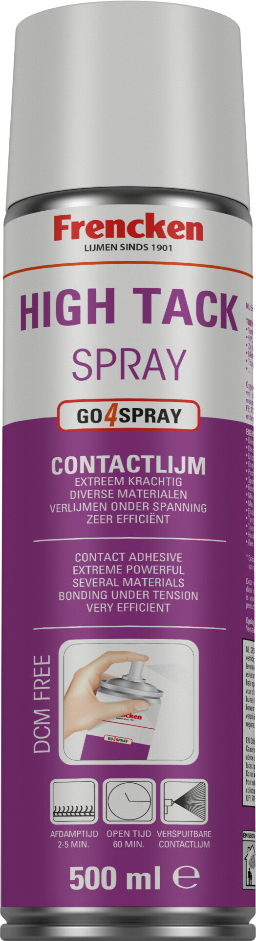 Frencken Contactlijm High Tack spray 500ml