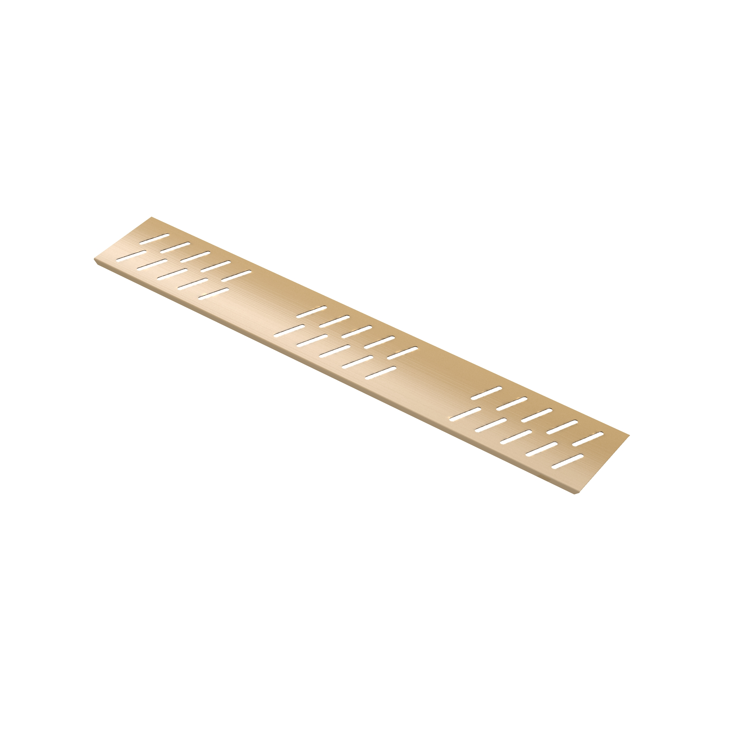 Pedra Douchegoot rooster 90cm geborsteld goud