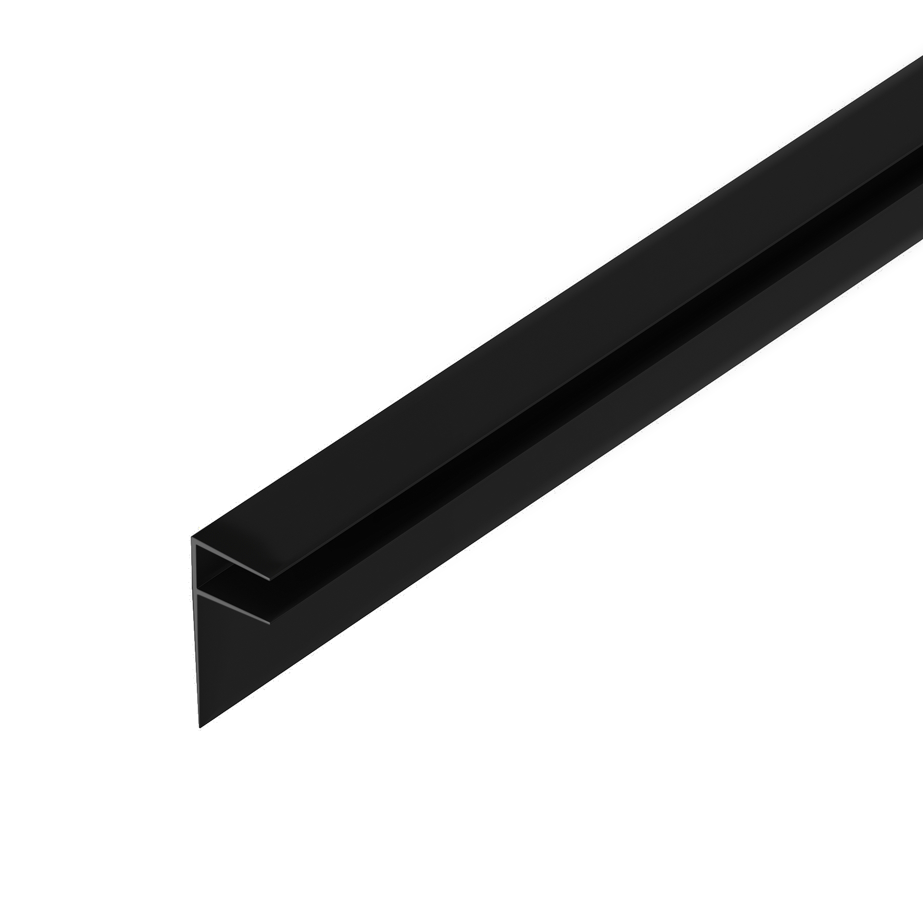 Afwaterstrip f vr 5mm panel zwart
